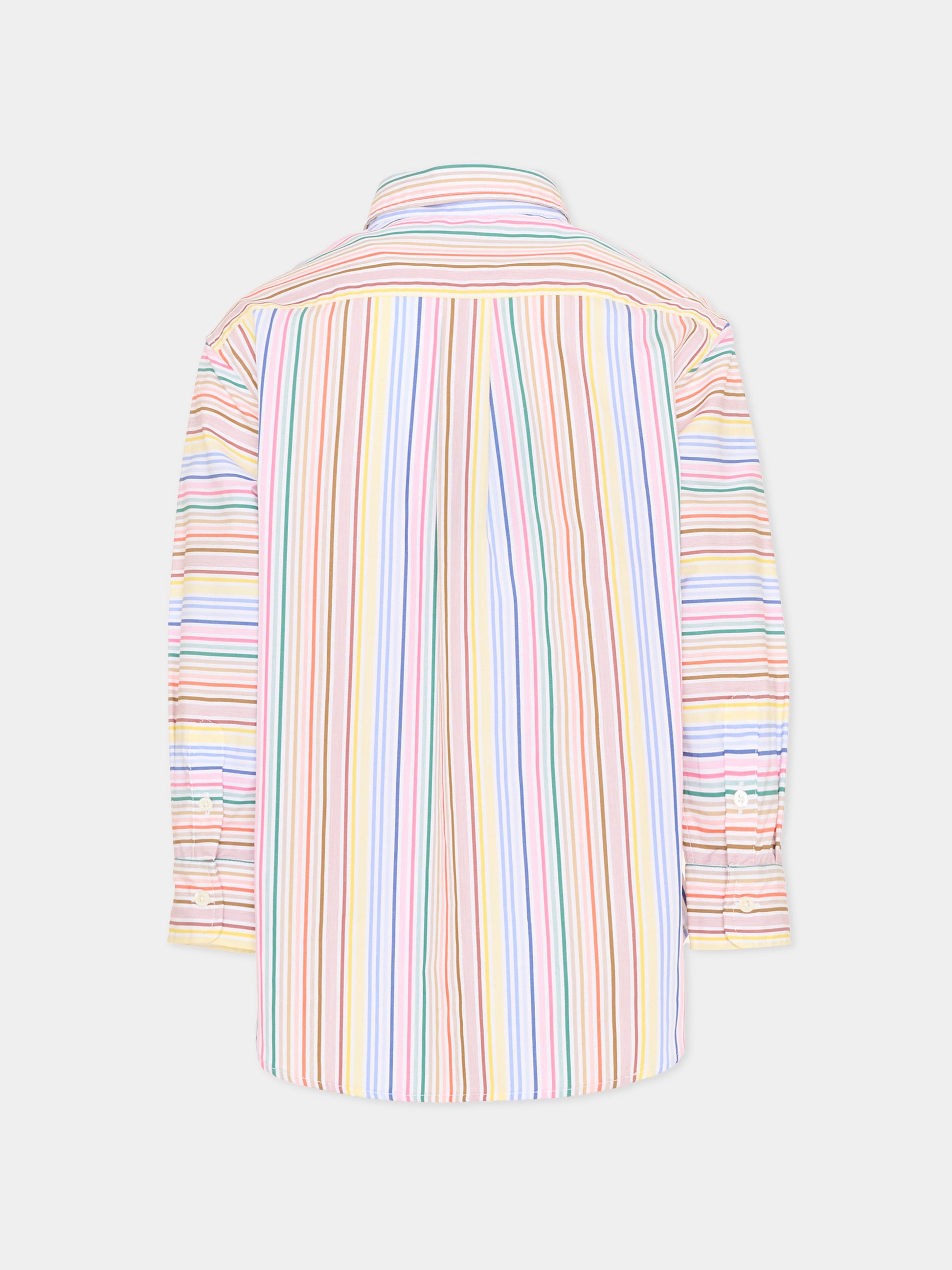 Camicia multicolor per bambino a righe,Etro,GY5P20-Z3654 101VE