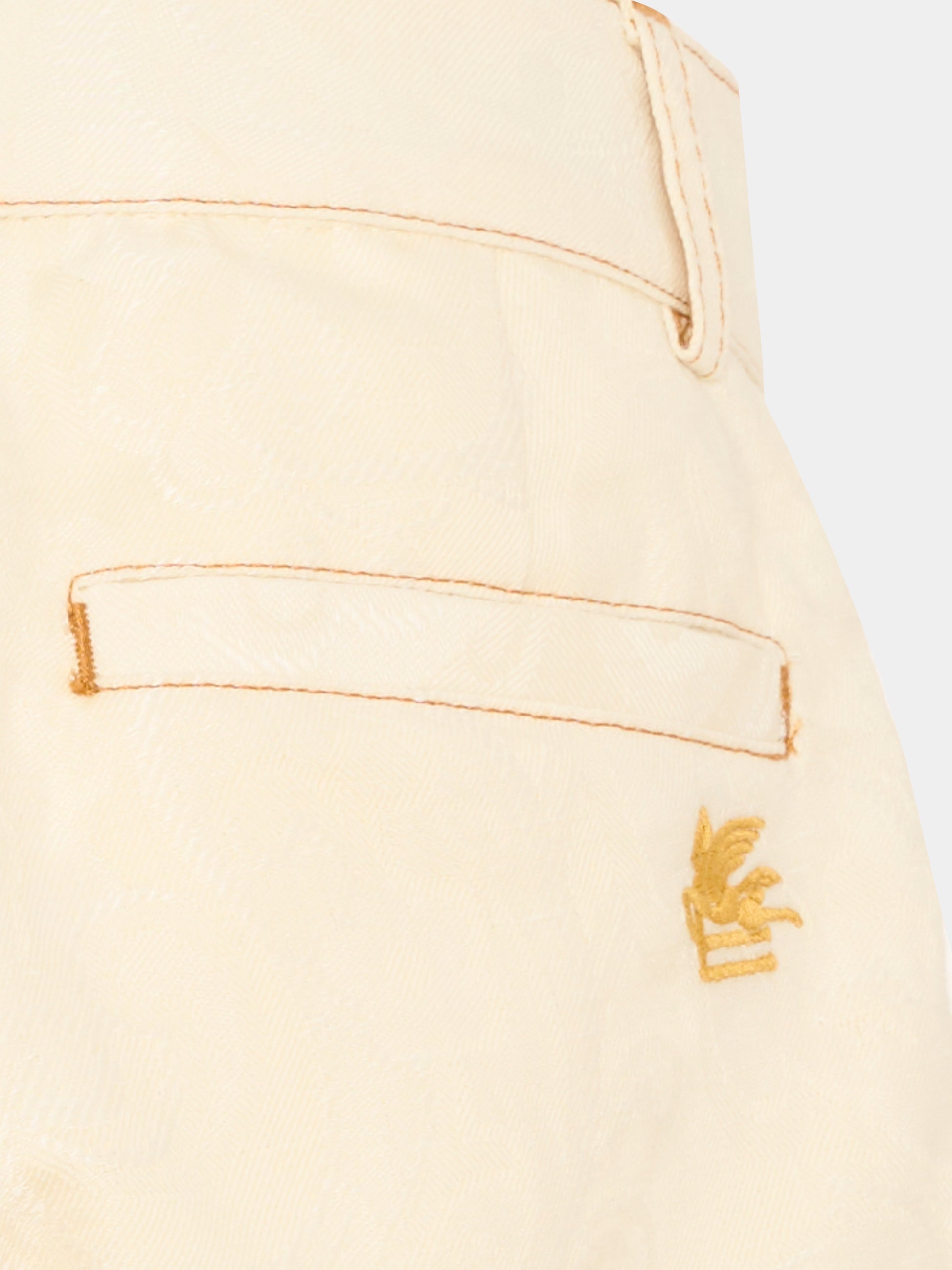 Pantaloni avorio per bambino con motivo jacquard,Etro,GY6P09-I0308 105