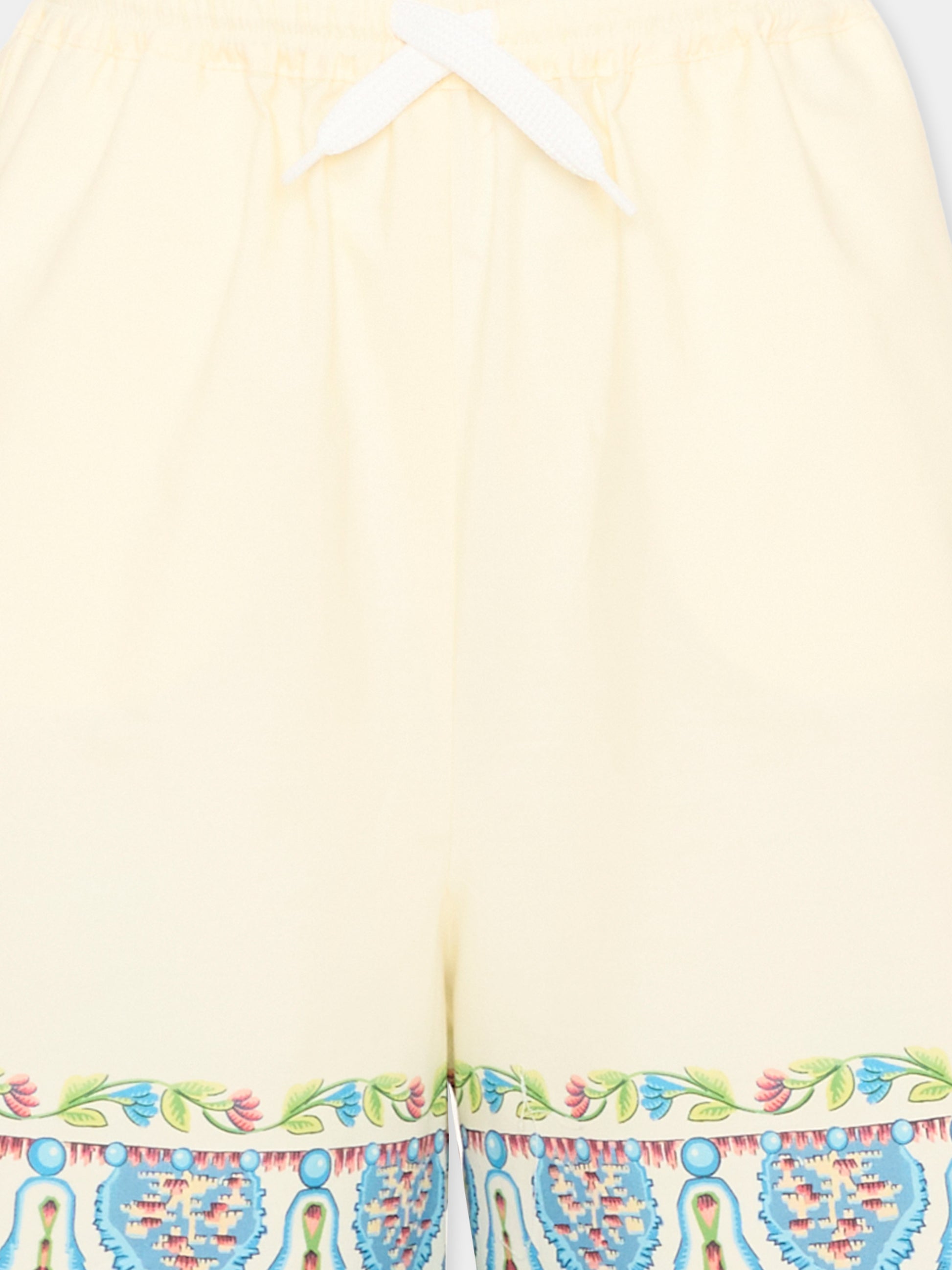 Shorts multicolor per bambino con stampa paisley,Etro,GY6Q89-P0601 106MC