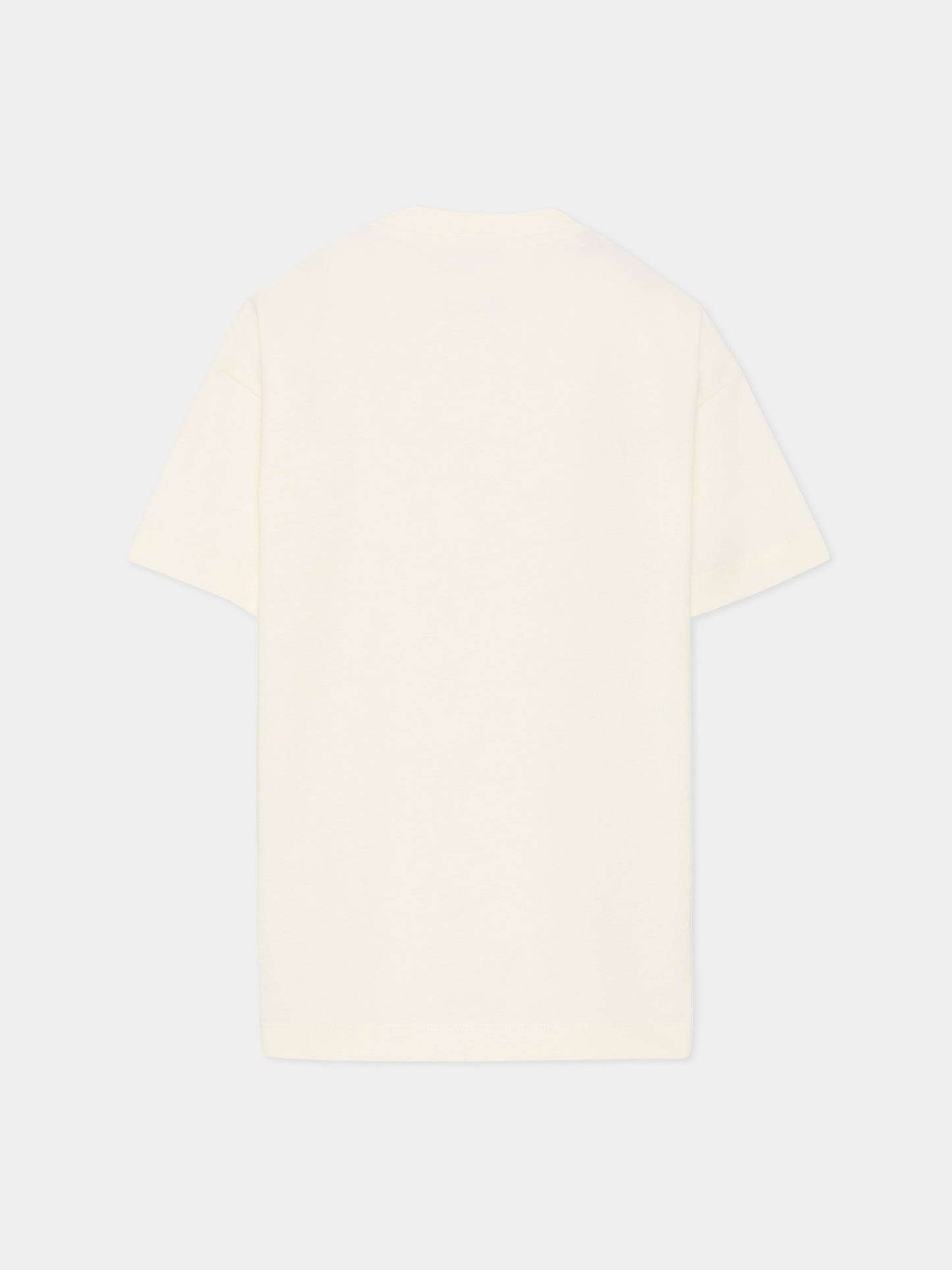 T-shirt avorio per bambino con piovra,Etro,GY8P31-Z3672 102NE