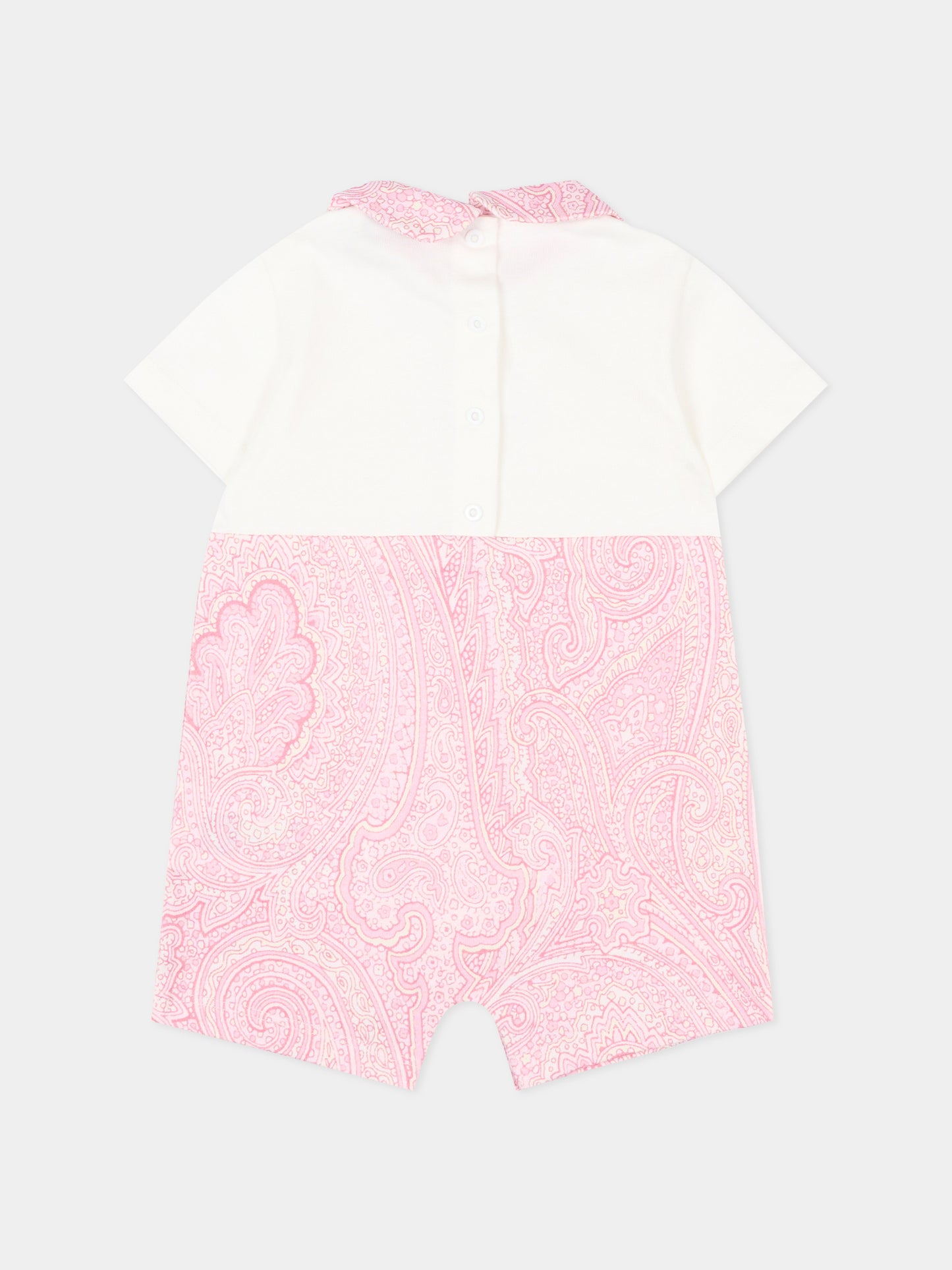 Set tutina rosa per neonata con Pegaso,Etro,GYB550-Z3771 502