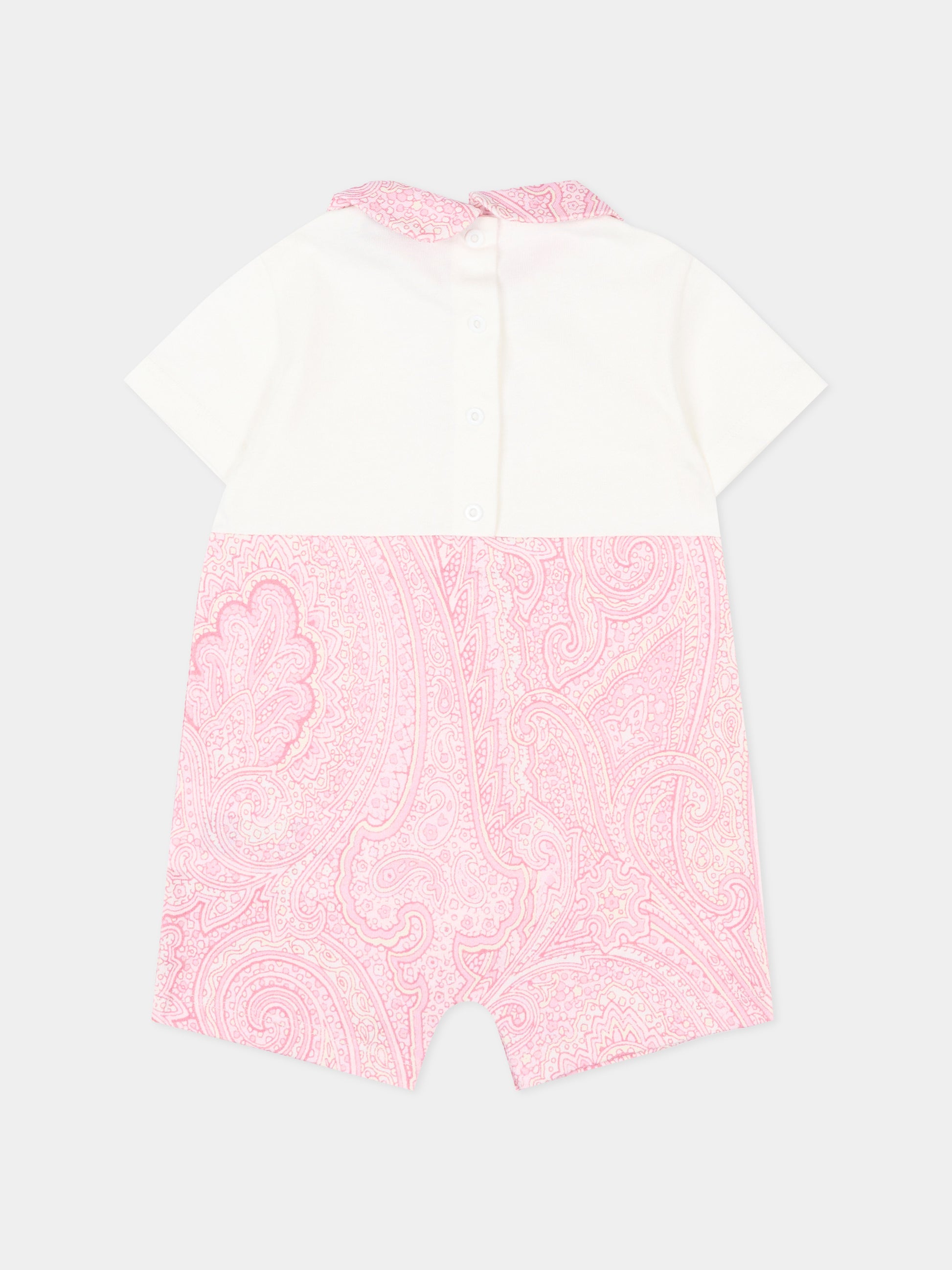 Set tutina rosa per neonata con Pegaso,Etro,GYB550-Z3771 502