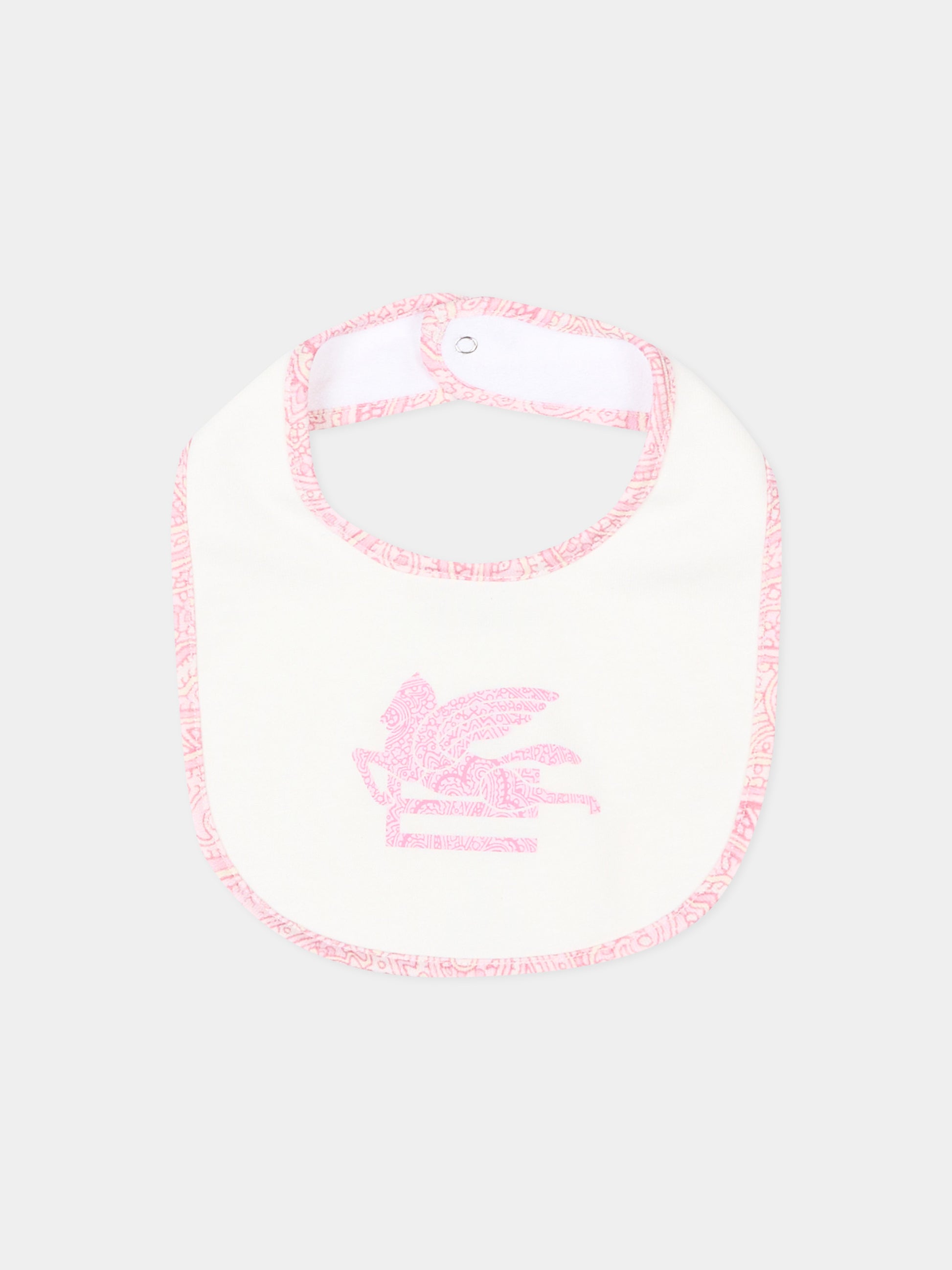 Set tutina rosa per neonata con Pegaso,Etro,GYB550-Z3771 502