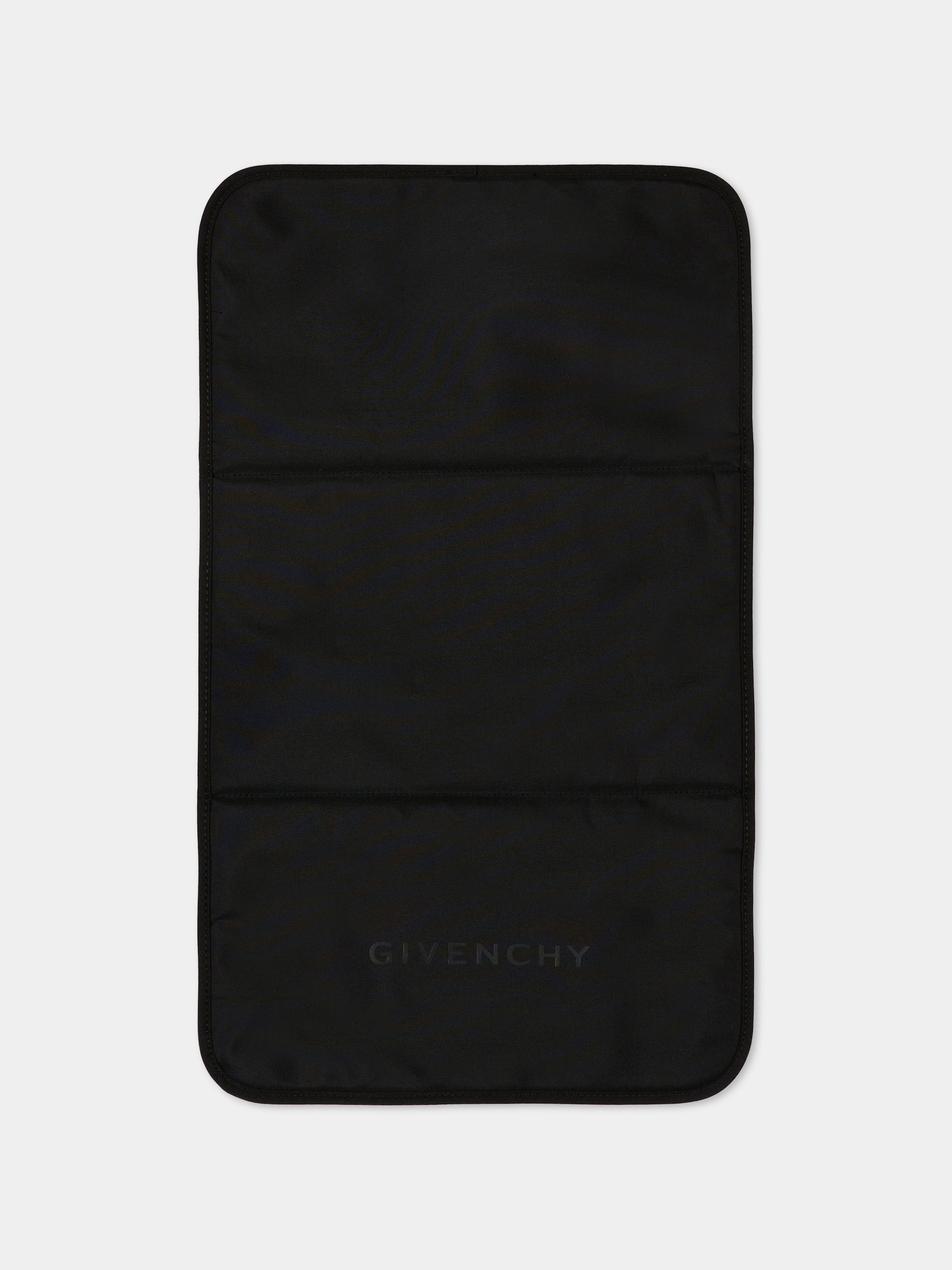 Borsa mamma nera per neonati con logo,Givenchy Kids,H31052 09B