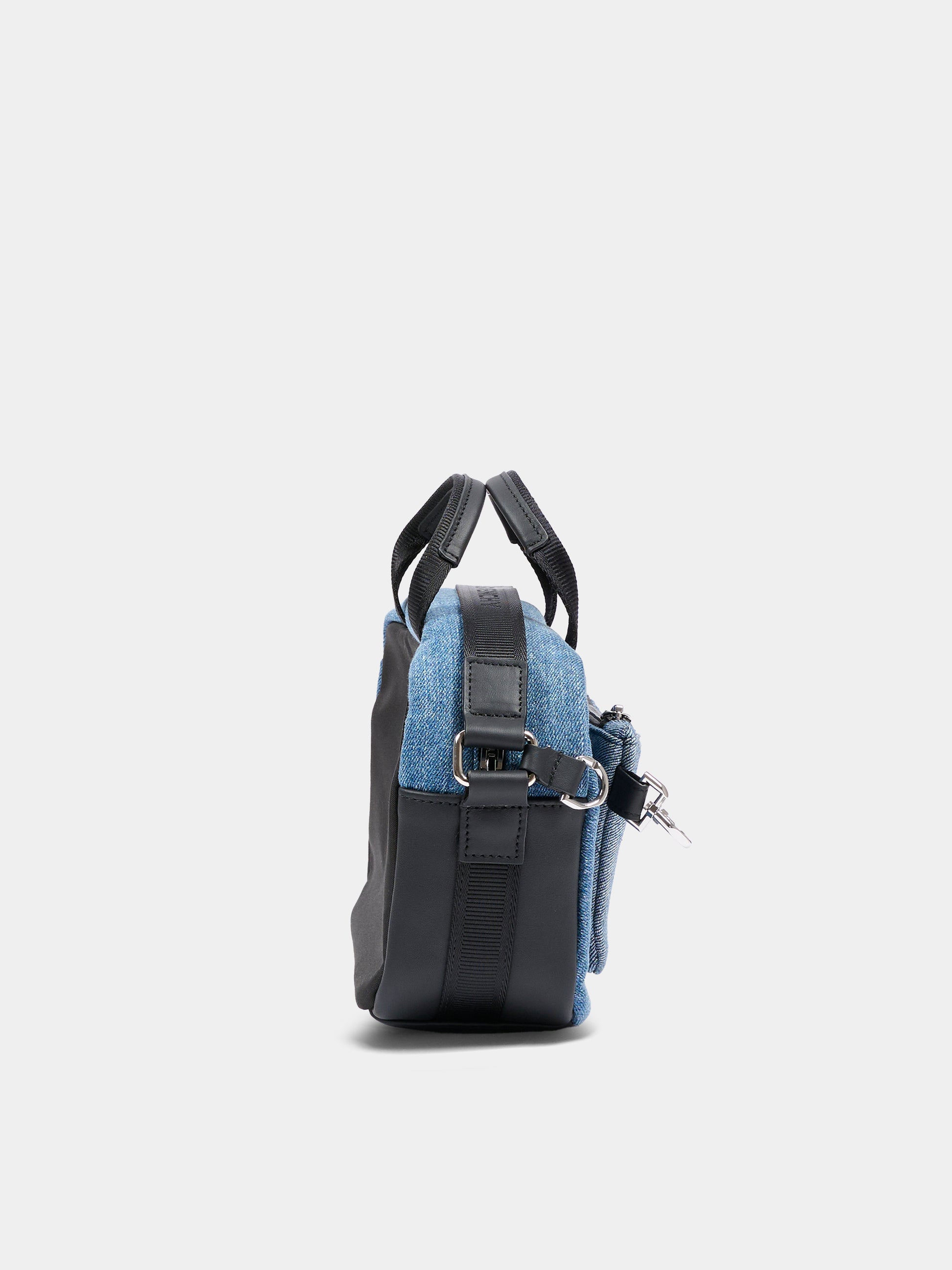 Borsa denim per bambina con logo,Givenchy Kids,H31073 Z25