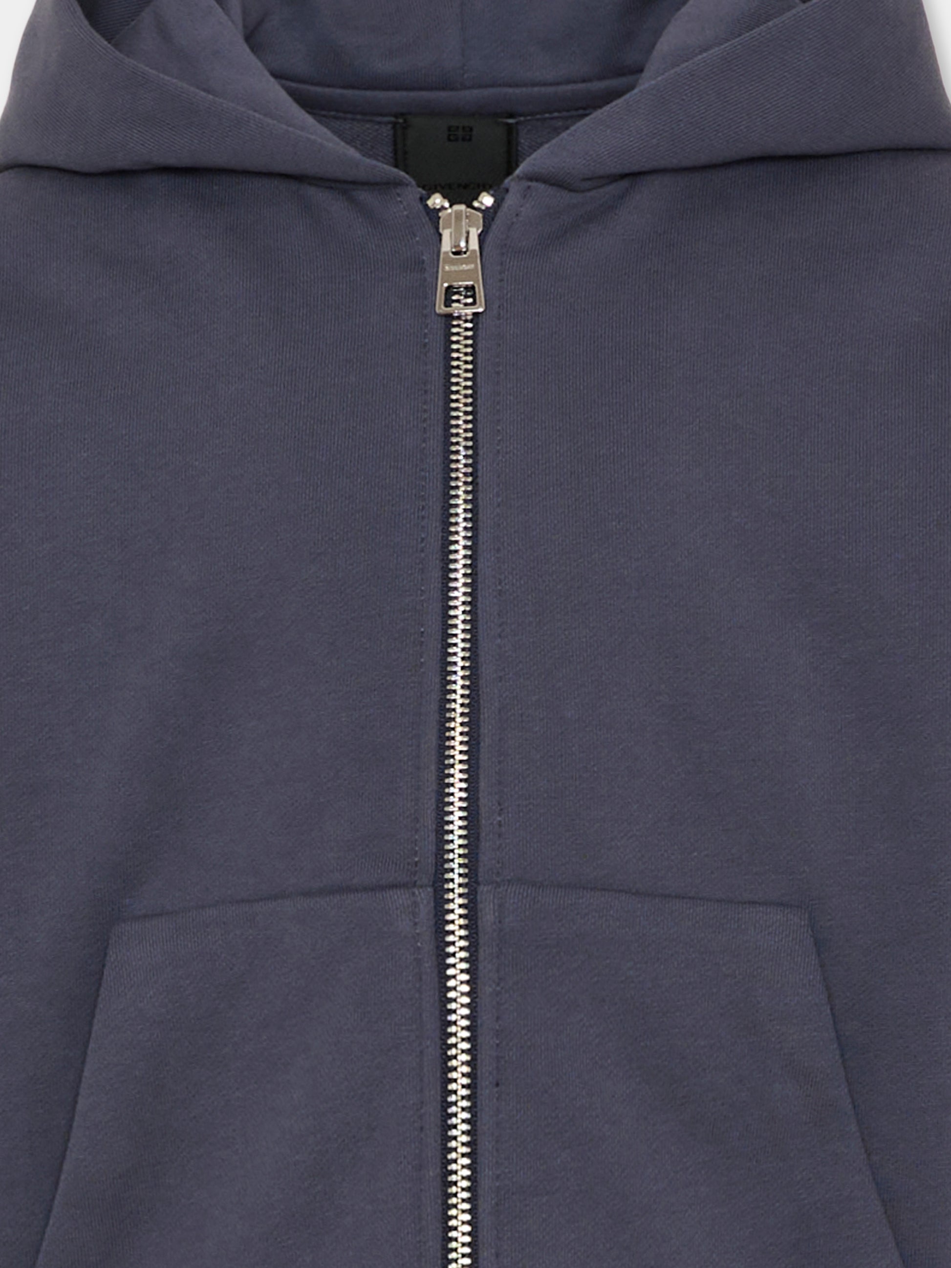 Felpa grigia per bambino con logo,Givenchy Kids,H31215 061