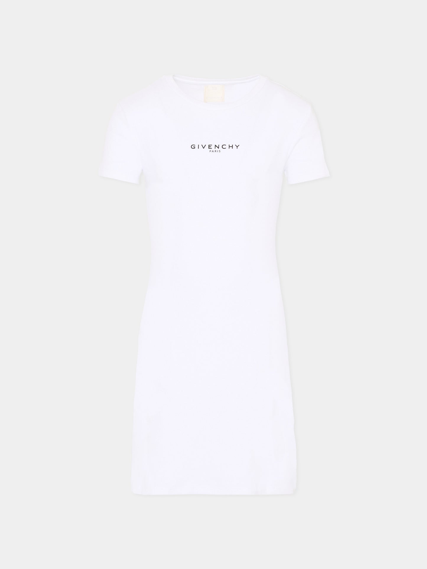 Vestito bianco per bambina con logo,Givenchy Kids,H31222 10P