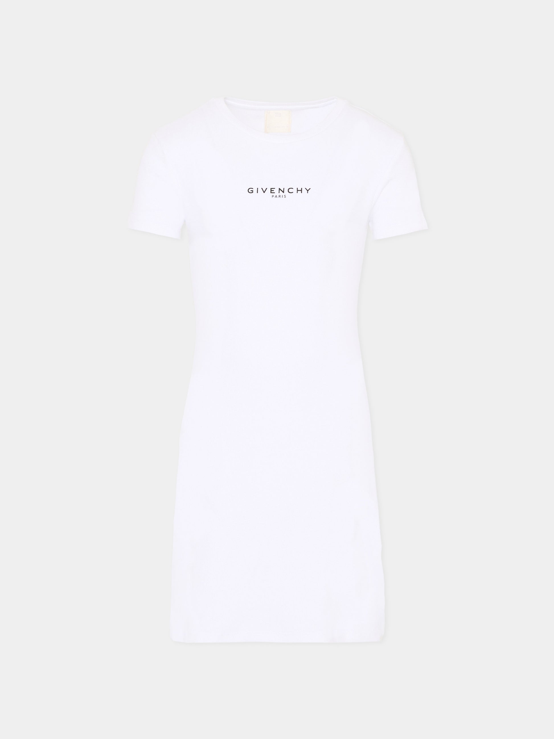 Vestito bianco per bambina con logo,Givenchy Kids,H31222 10P