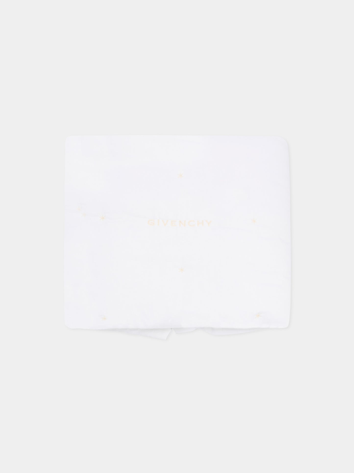 Coperta bianca per neonati con orsetto,Givenchy Kids,H31246 10P