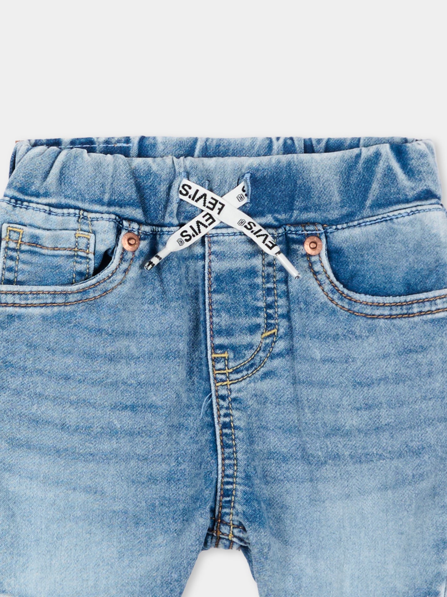 Shorts denim per neonato,Levi's Kids,6ED613 MDH