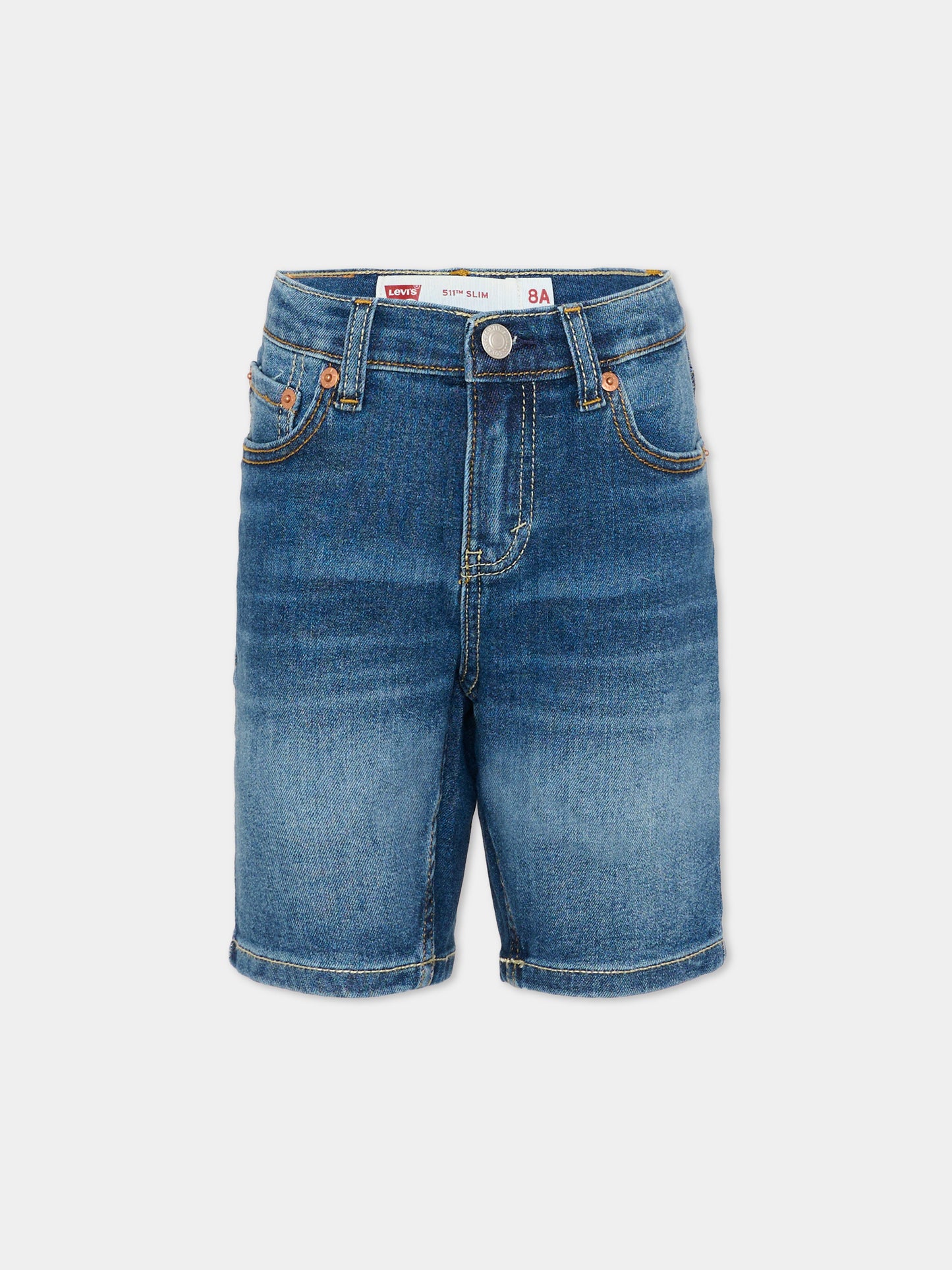 Shorts denim 511 per bambino,Levi's Kids,9EM374 DC3
