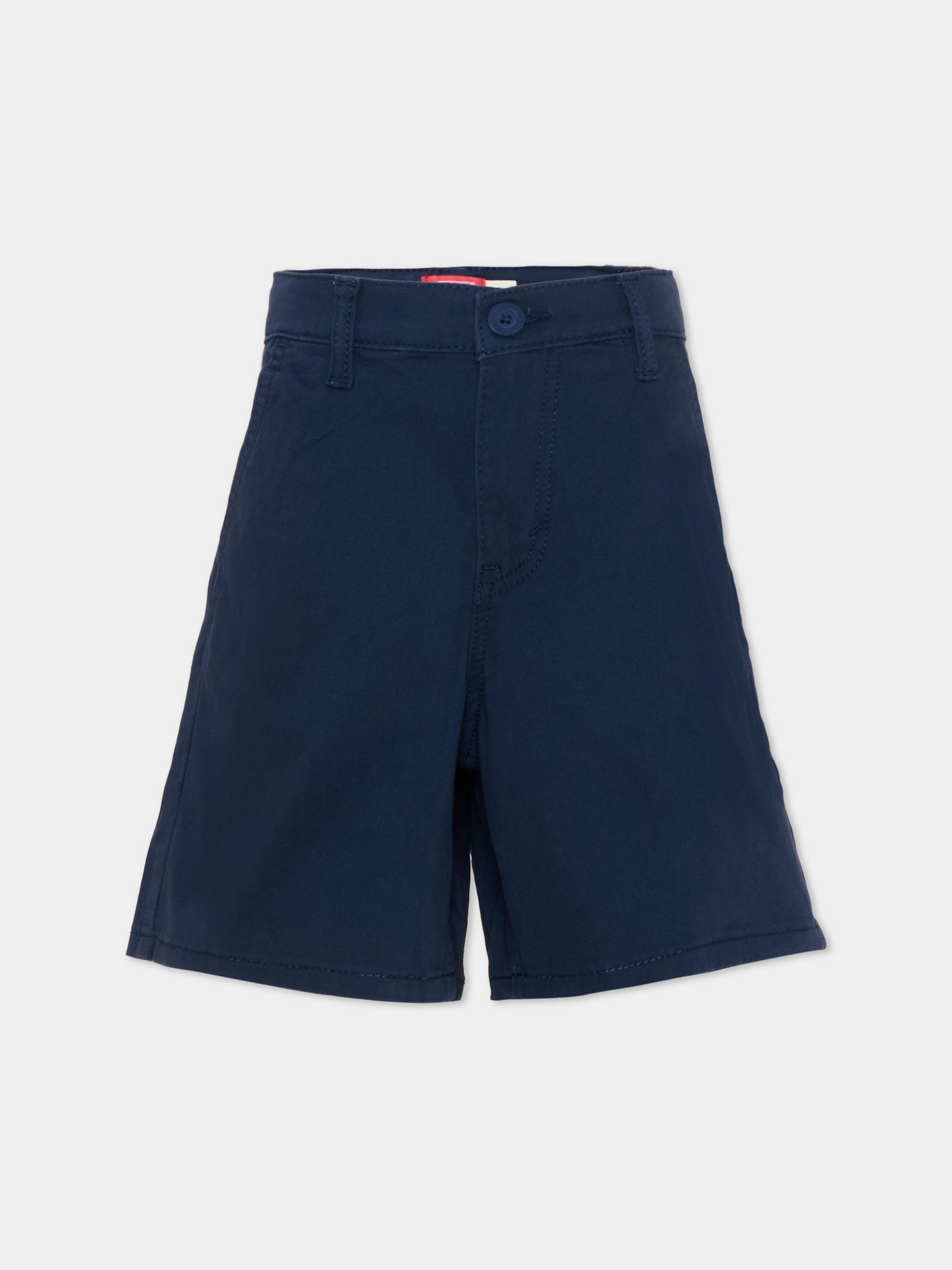 Shorts blu per bambino,Levi's Kids,9EM375 C8D