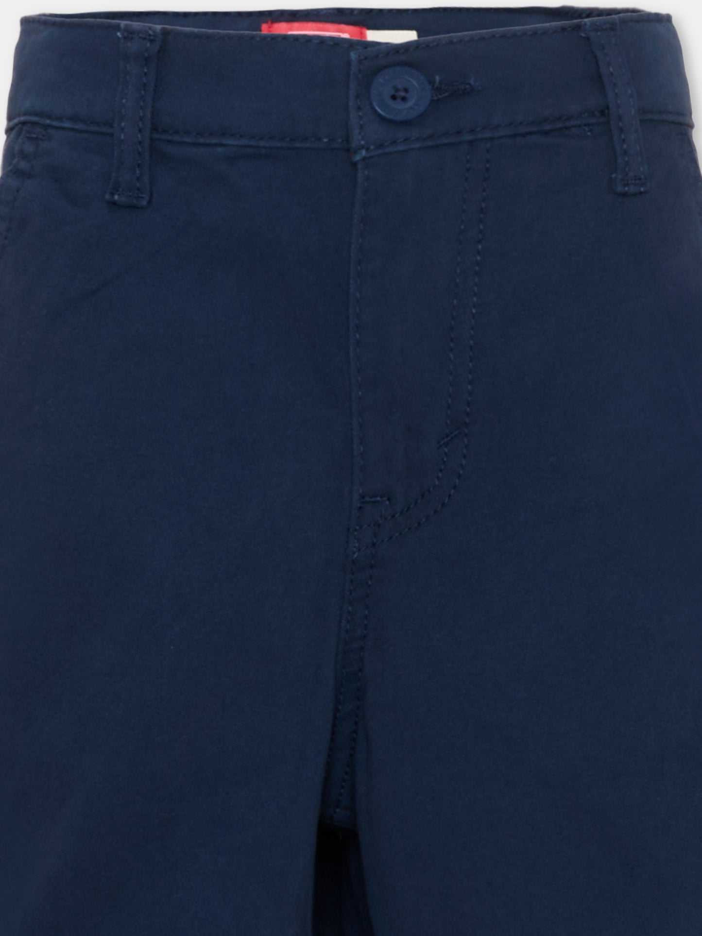 Shorts blu per bambino,Levi's Kids,9EM375 C8D