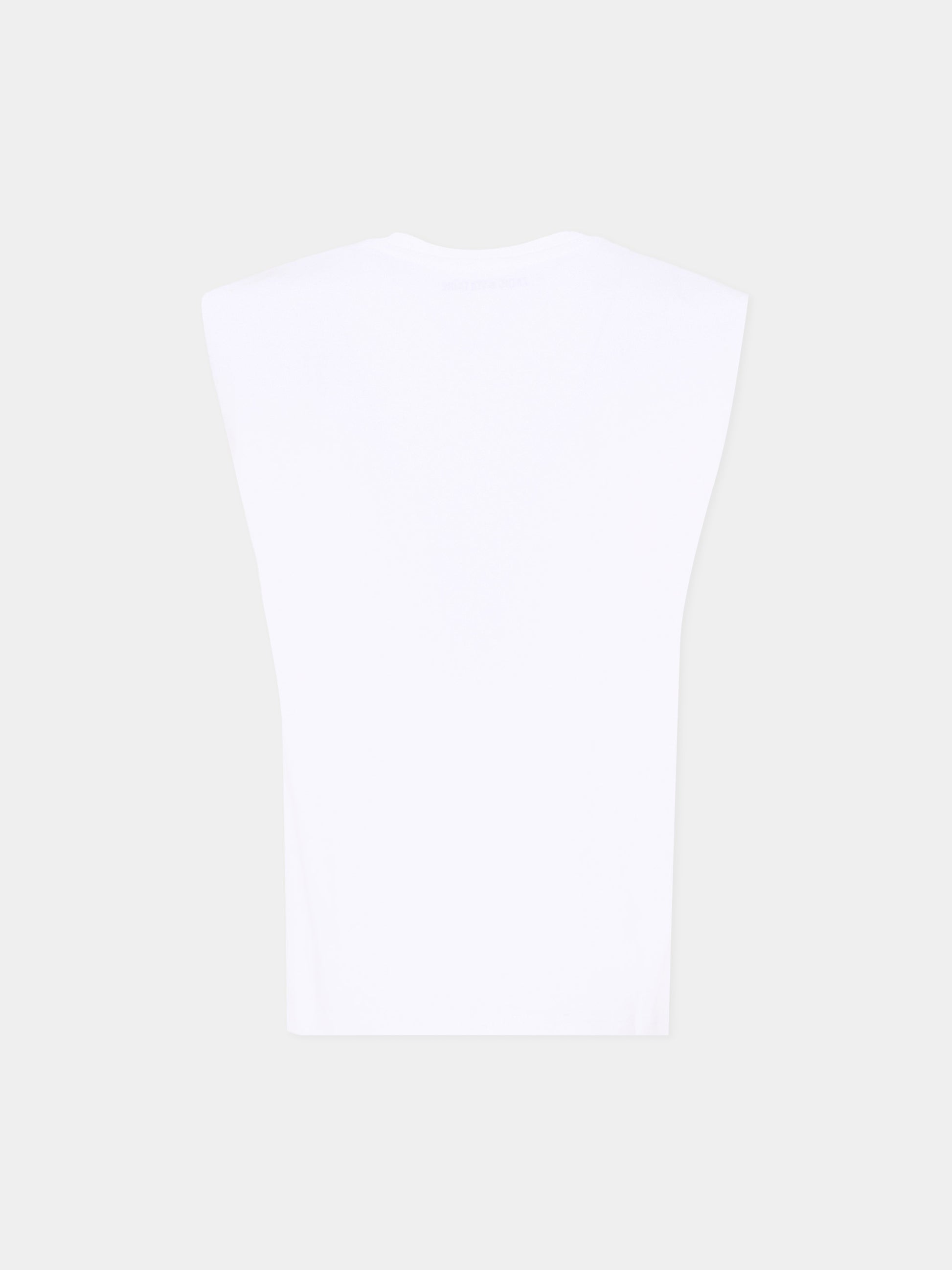 T-Shirt bianca per bambina con logo,Zadig & Voltaire Kids,X60535 10P