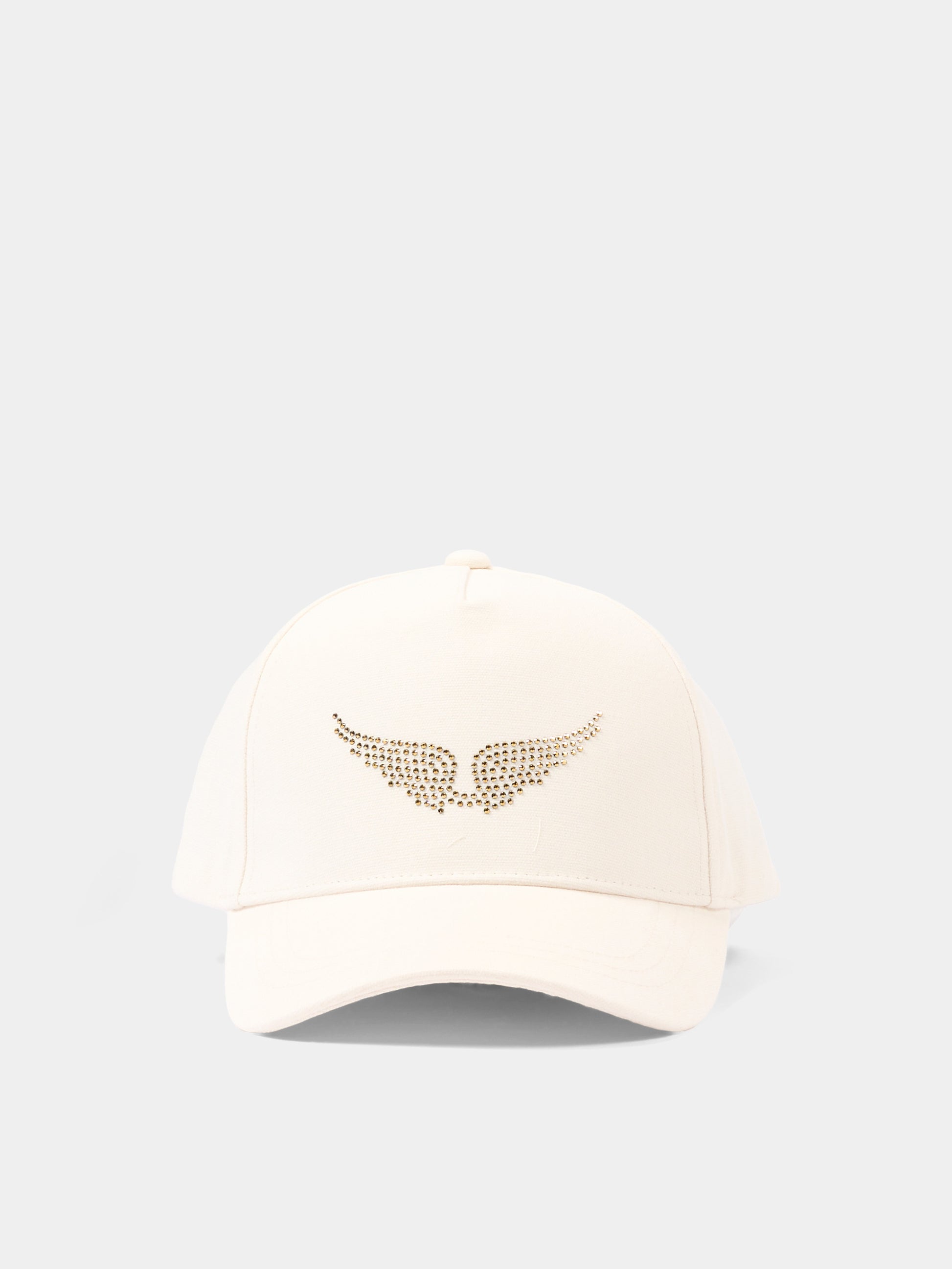 Cappello con visiera beige per bambina con Wings,Zadig & Voltaire Kids,X60610 195