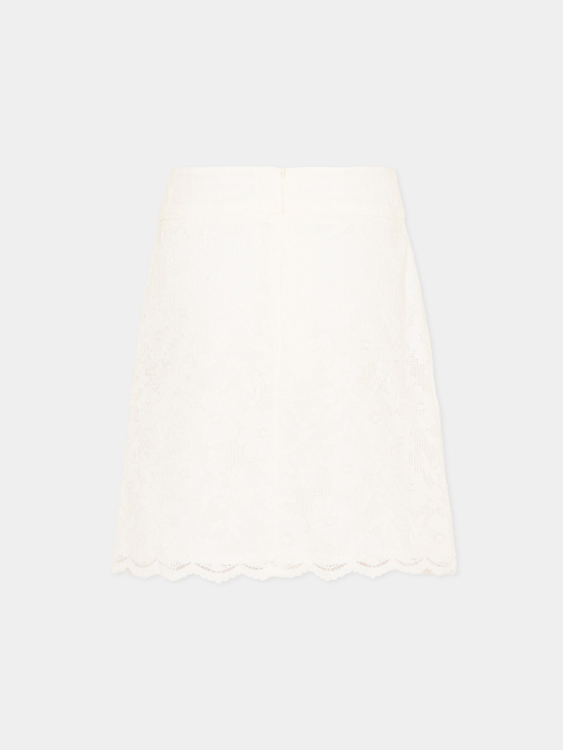 Gonna bianca in pizzo per bambina,Michael Kors,R30563 117