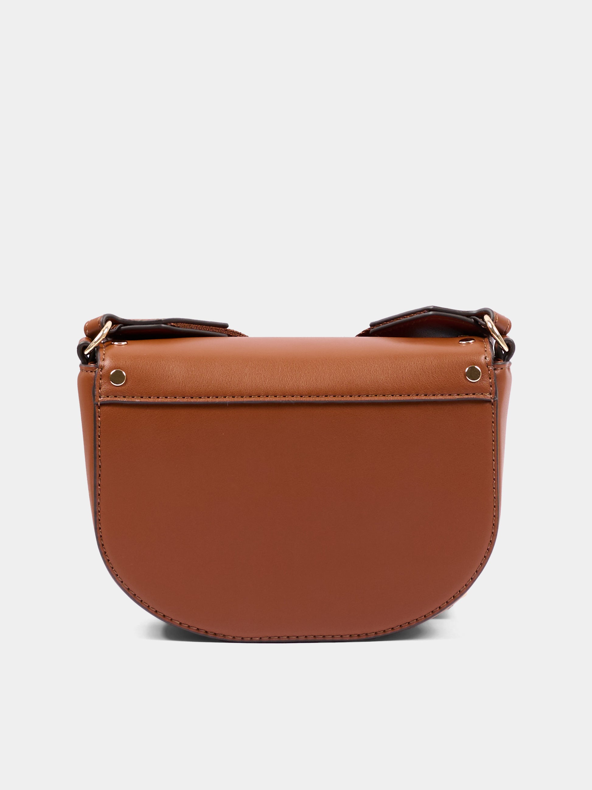 Borsa marrone per bambina con borchie,Michael Kors,R30634 239