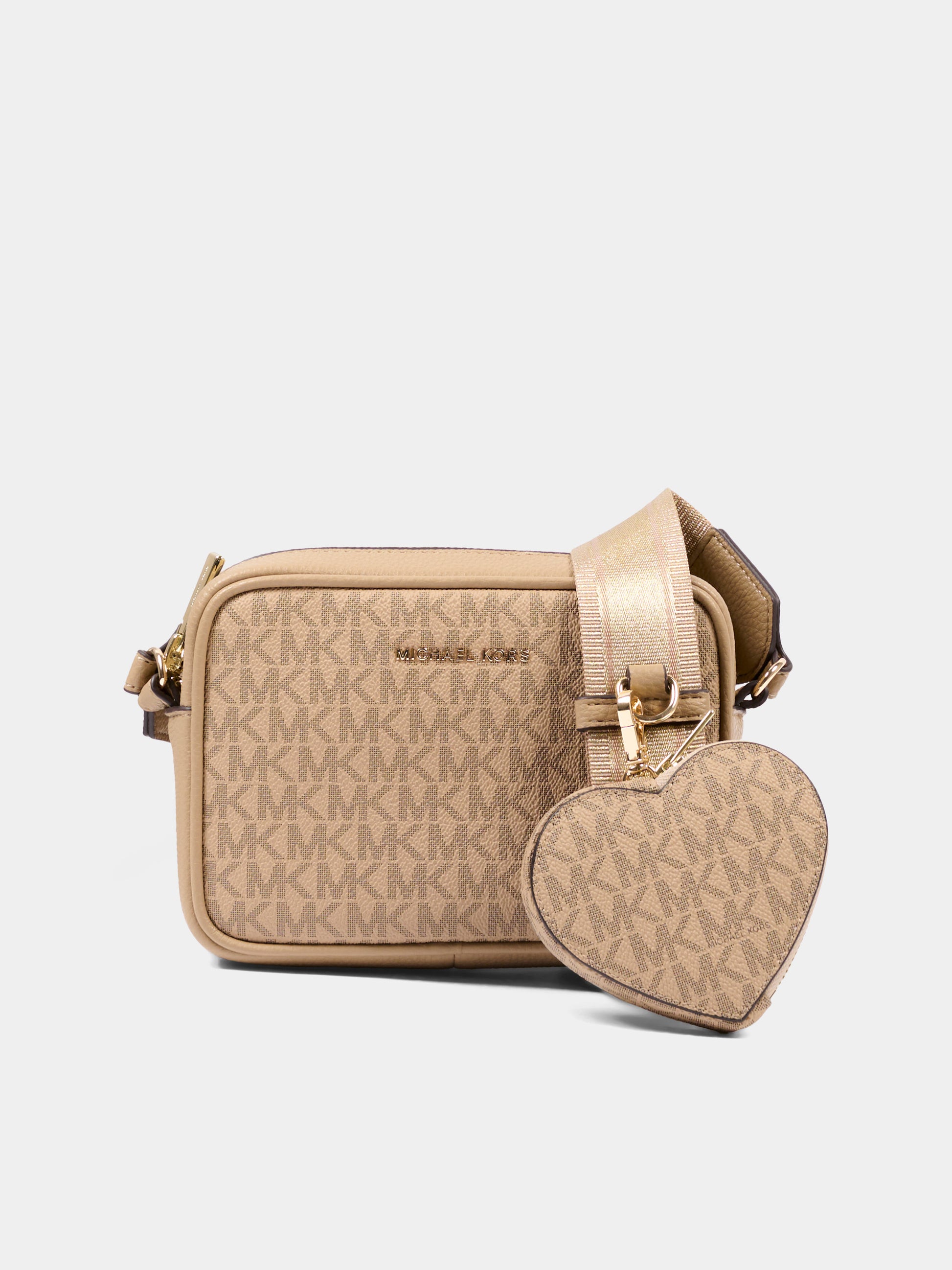 Borsa beige per bambina monogram,Michael Kors,R30648 215