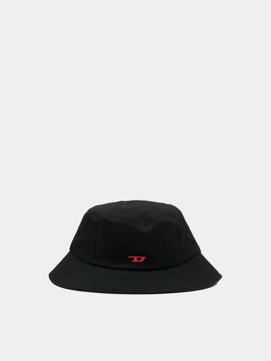 Cloche nero per bambini con logo,Diesel,J02758 KXA77 K900