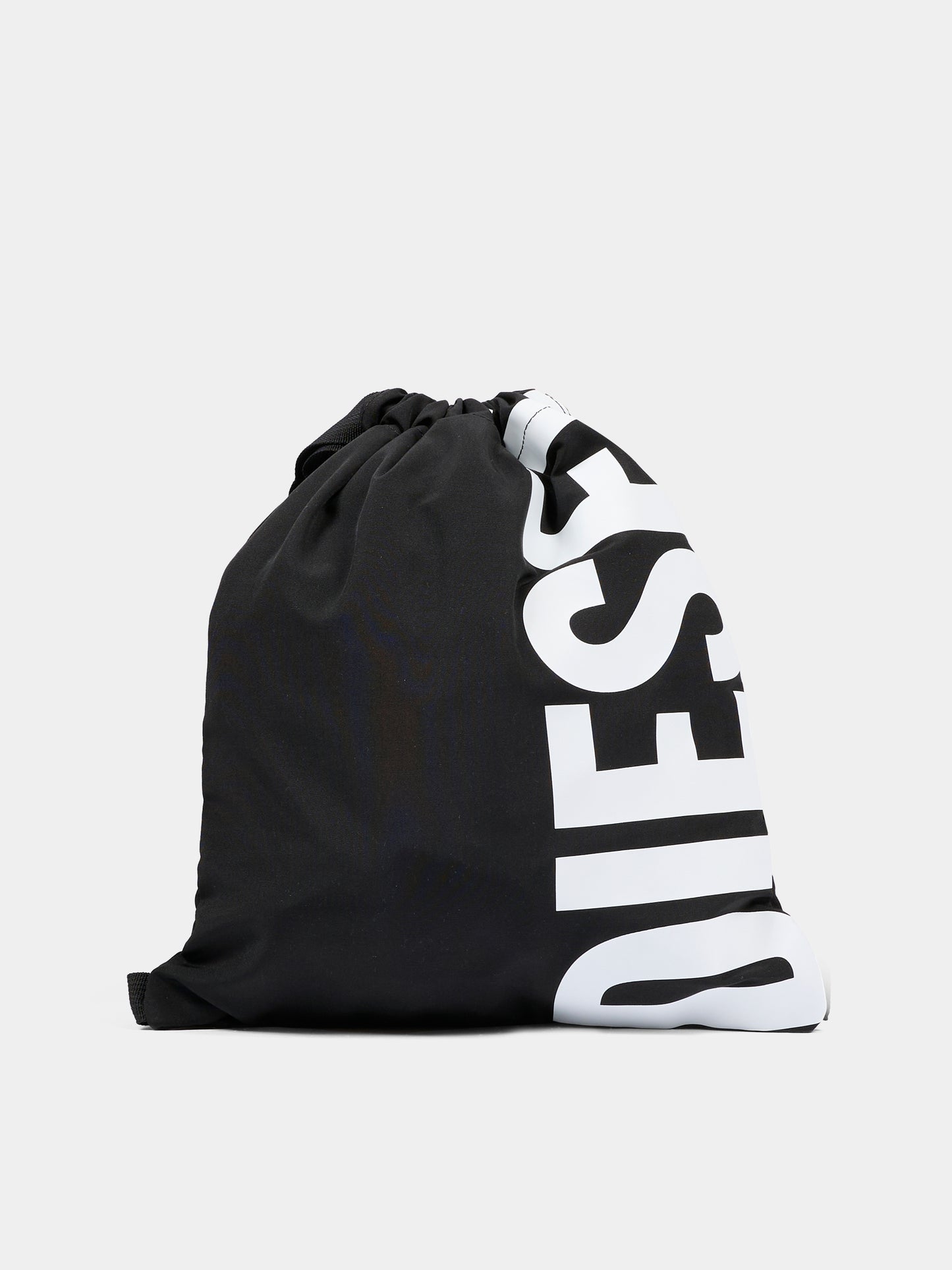 Zaino nero per bambini con logo,Diesel,J02763 KXBTJ K900