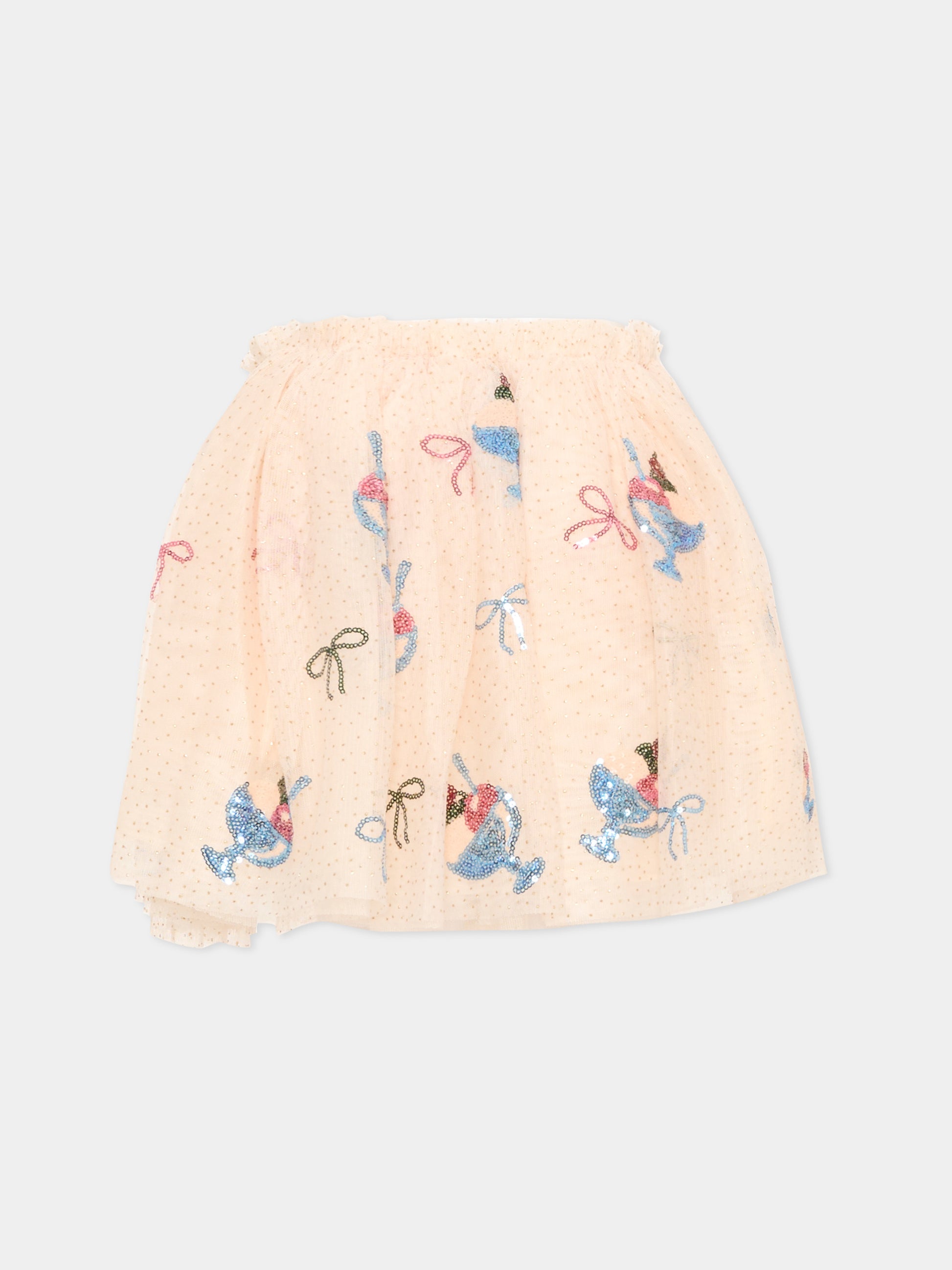 Gonna rosa  Gelato  per bambina,Konges Sløjd,KS105139 GELATO