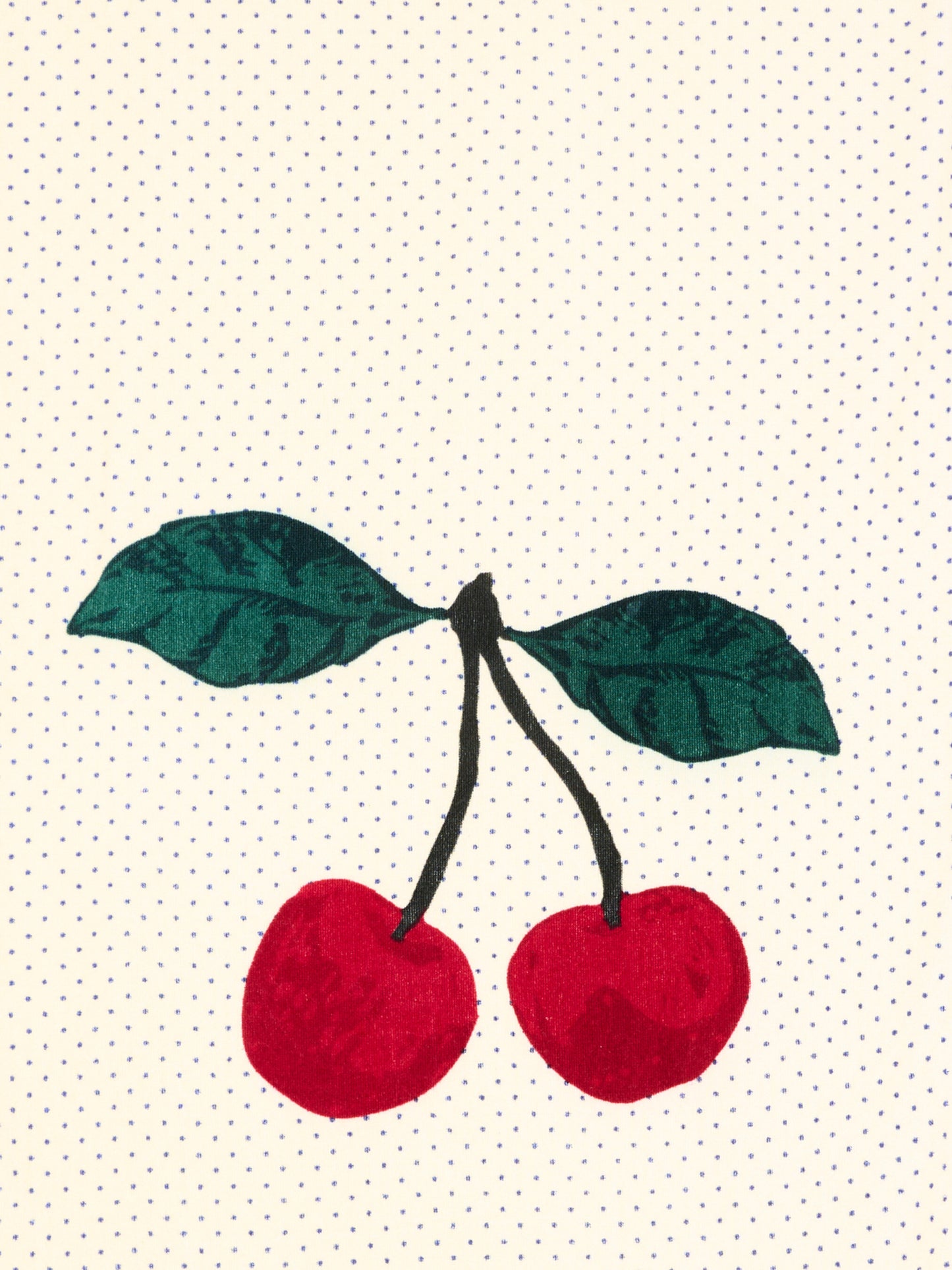 Telo mare avorio per bambina con ciliegie,Konges Sløjd,KS104685 ESTATE DOT