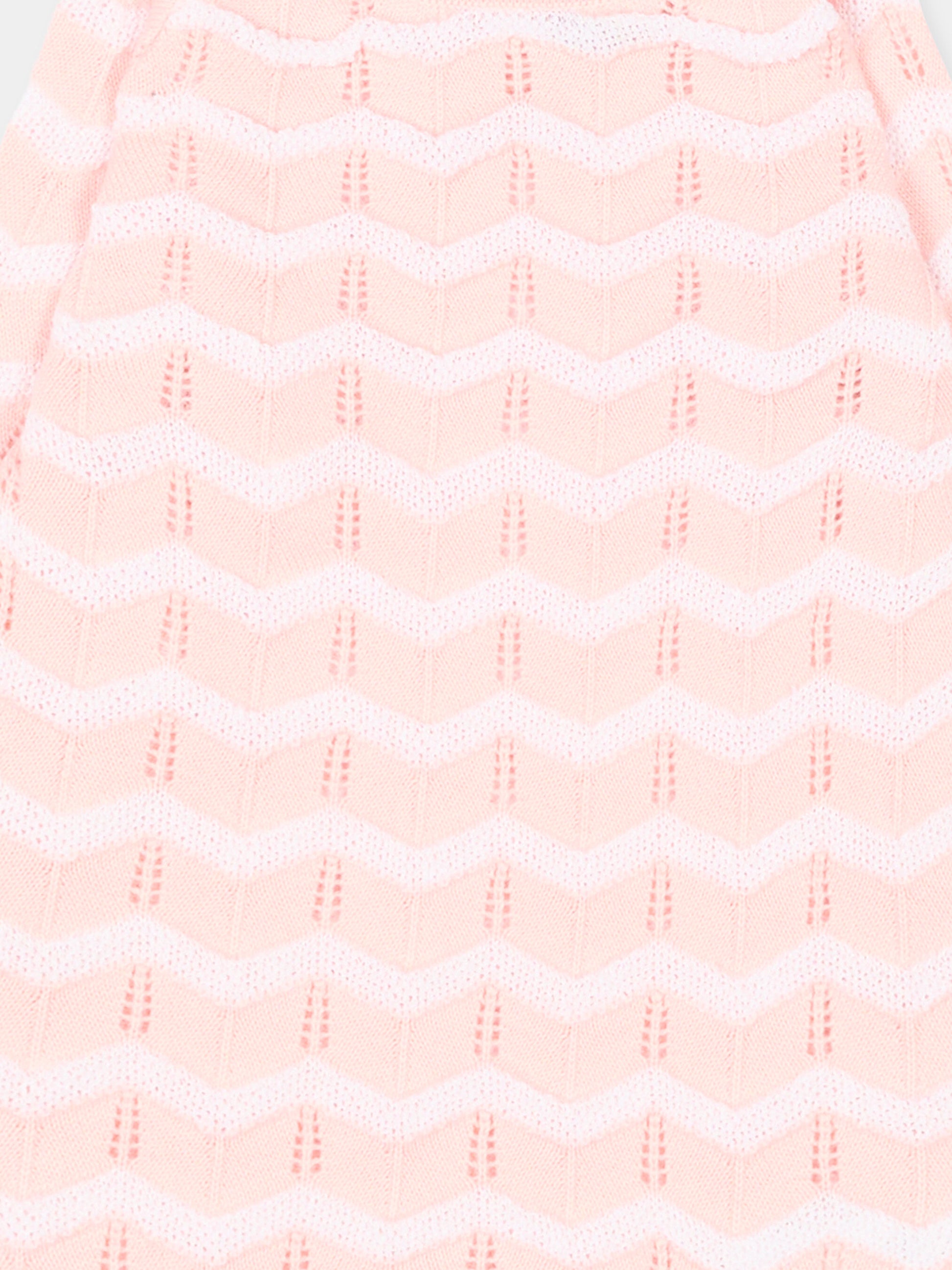 Tutina rosa per neonata chevron,Gensami,ROLONG-ZIGRAY-CO BABY PINK