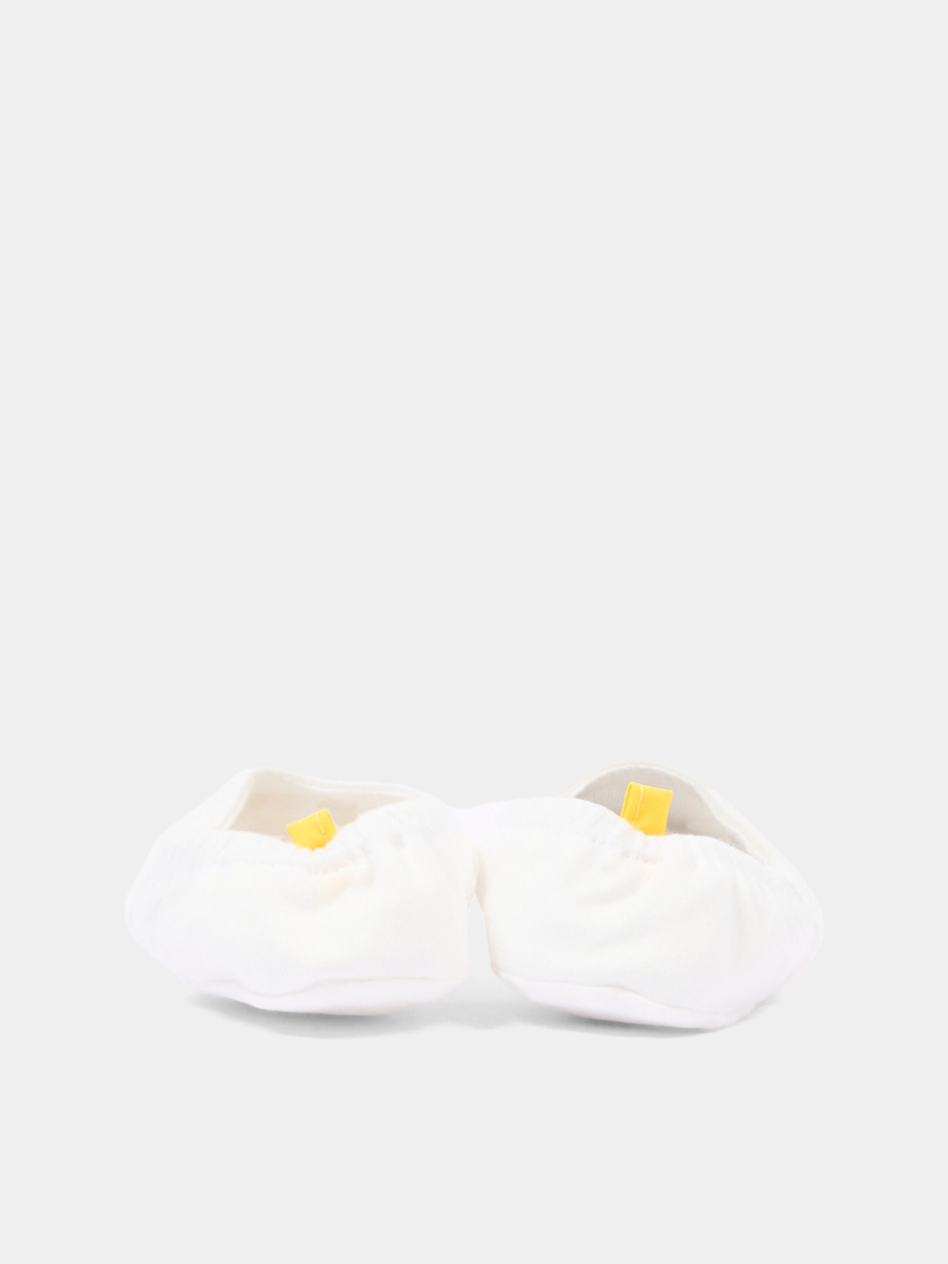 Babbucce avorio per neonato con cavalluccio marino,Gensami,BOOT-SEAHORSE-J OFF WHITE