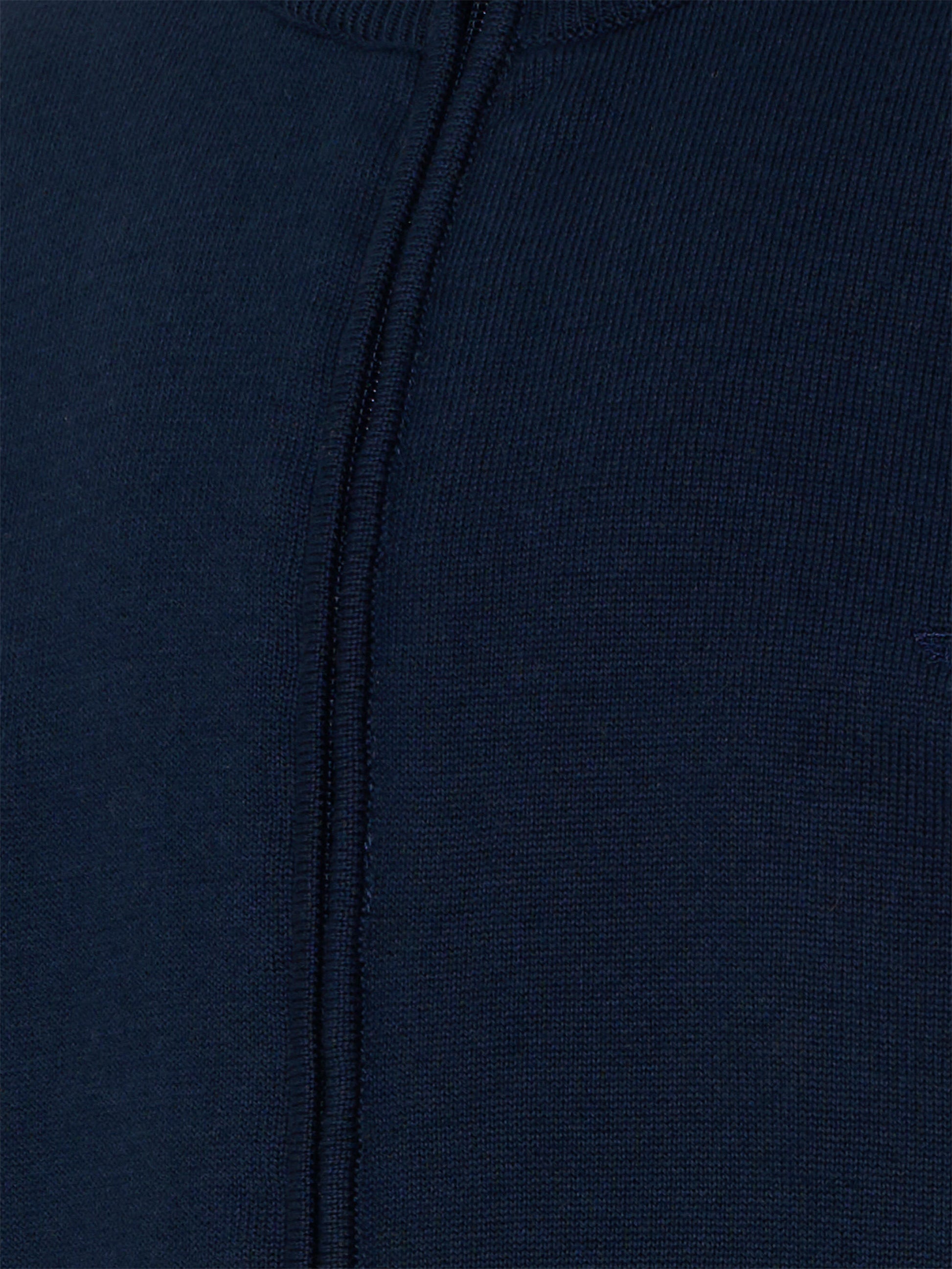 Felpa blu per bambino con zip,Paul & Shark Junior,WUW000 LHE85 42370