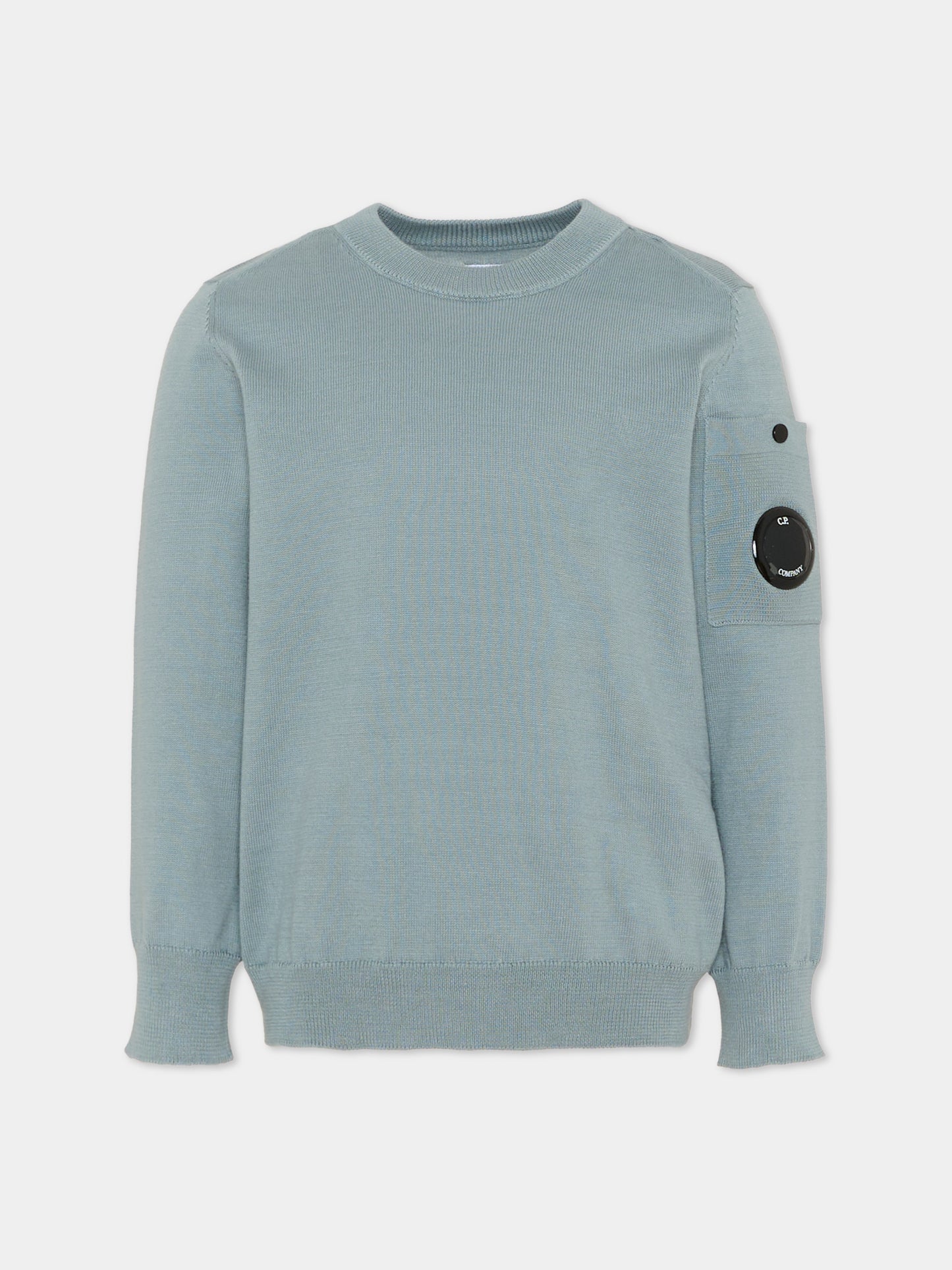 Maglione blu per bambino con lente,C. P. Company,CUW00O-LHE83 42210