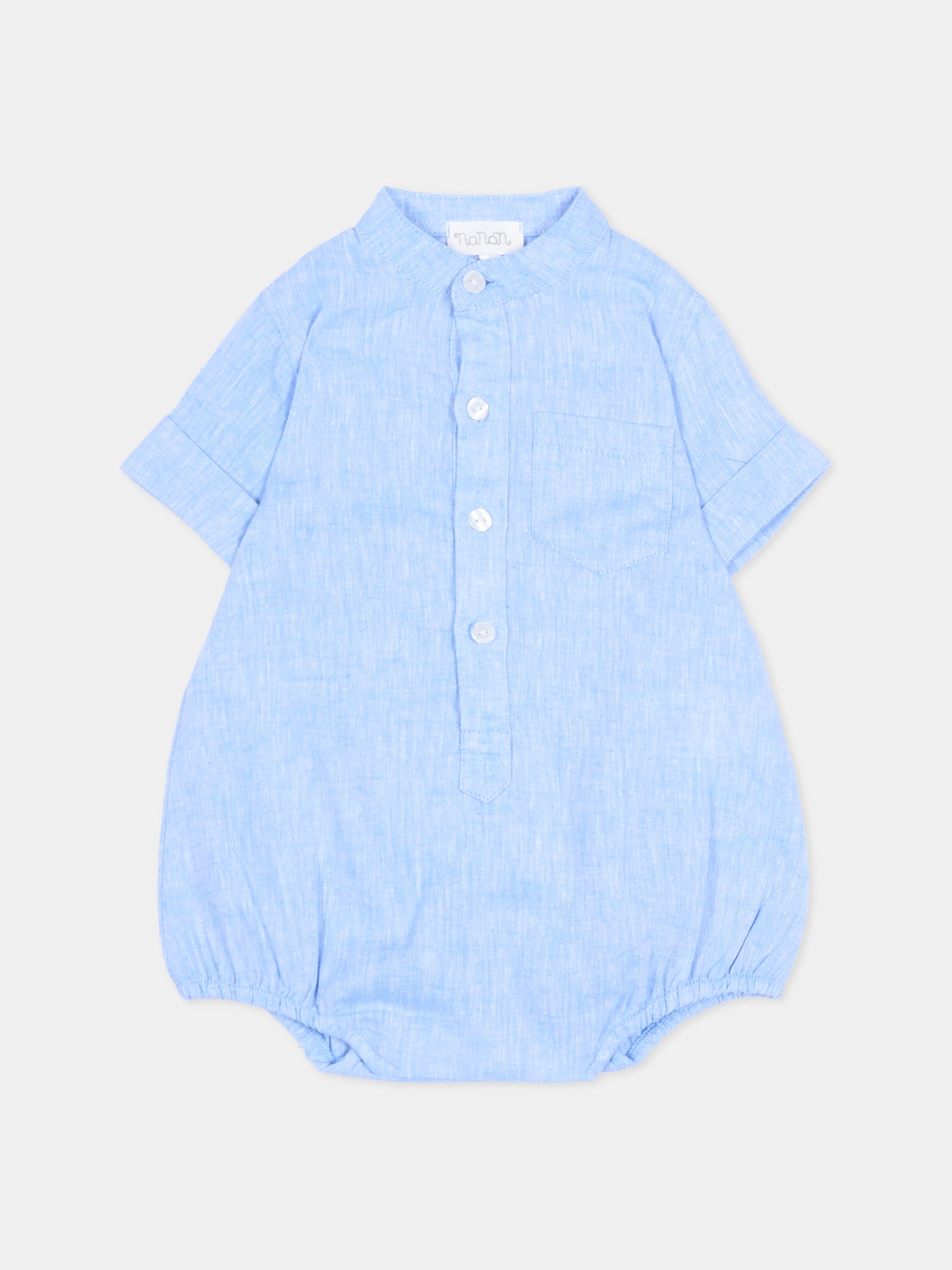 Pagliaccetto azzurro per neonato,Nanán,E26172A