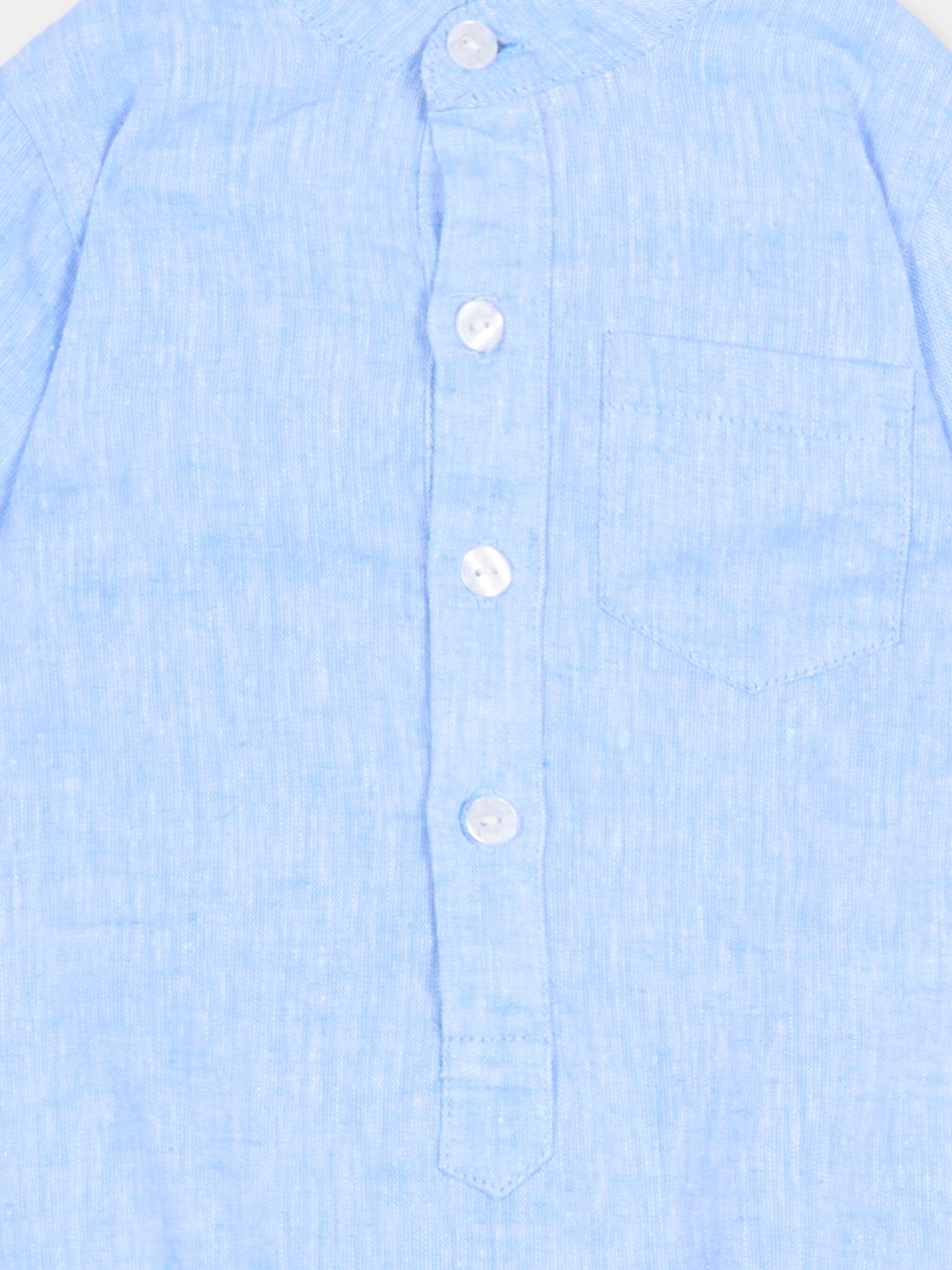 Pagliaccetto azzurro per neonato,Nanán,E26172A