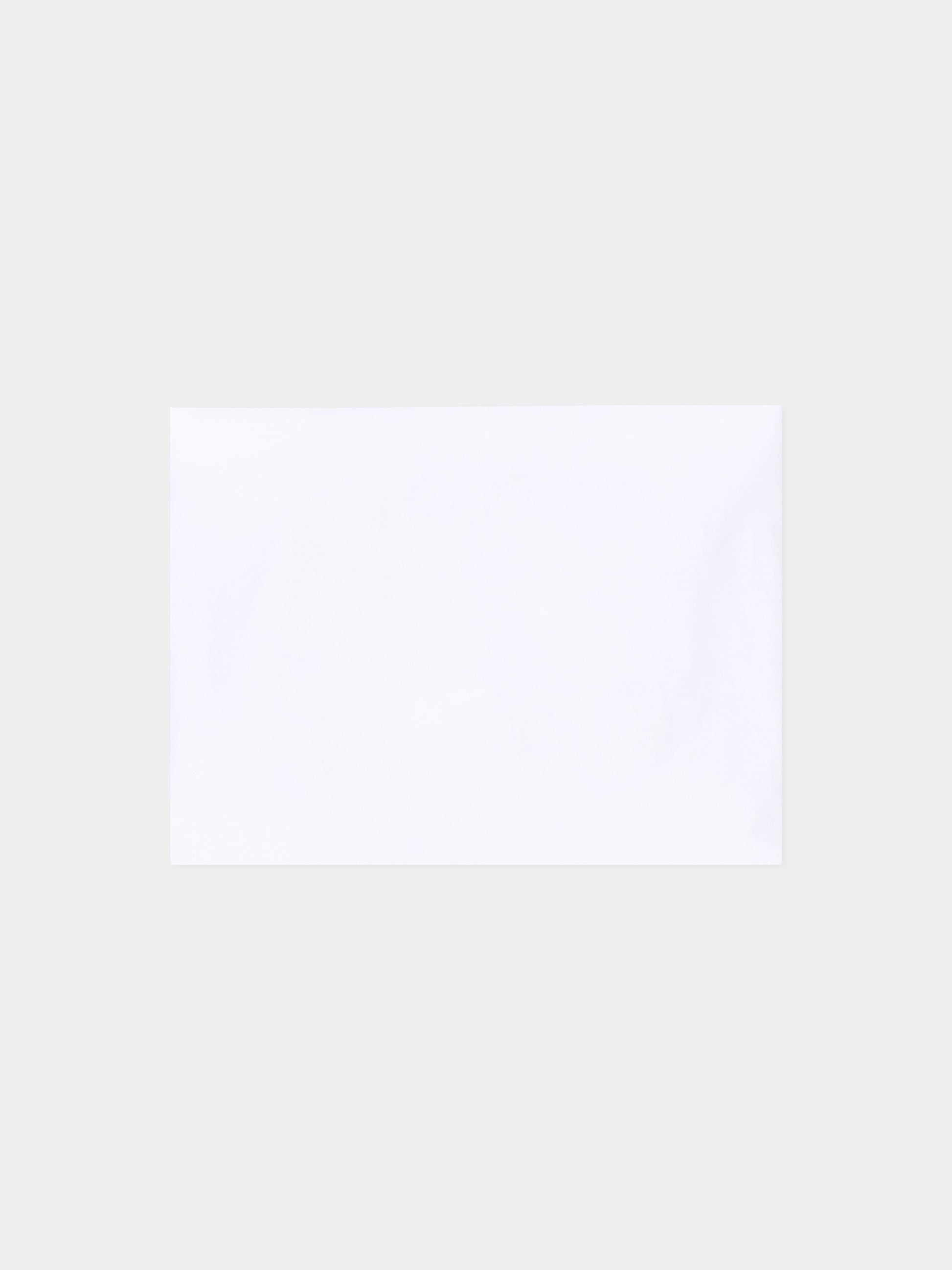 Lenzuola bianche per neonata con profili rosa,Nanán,E26407R