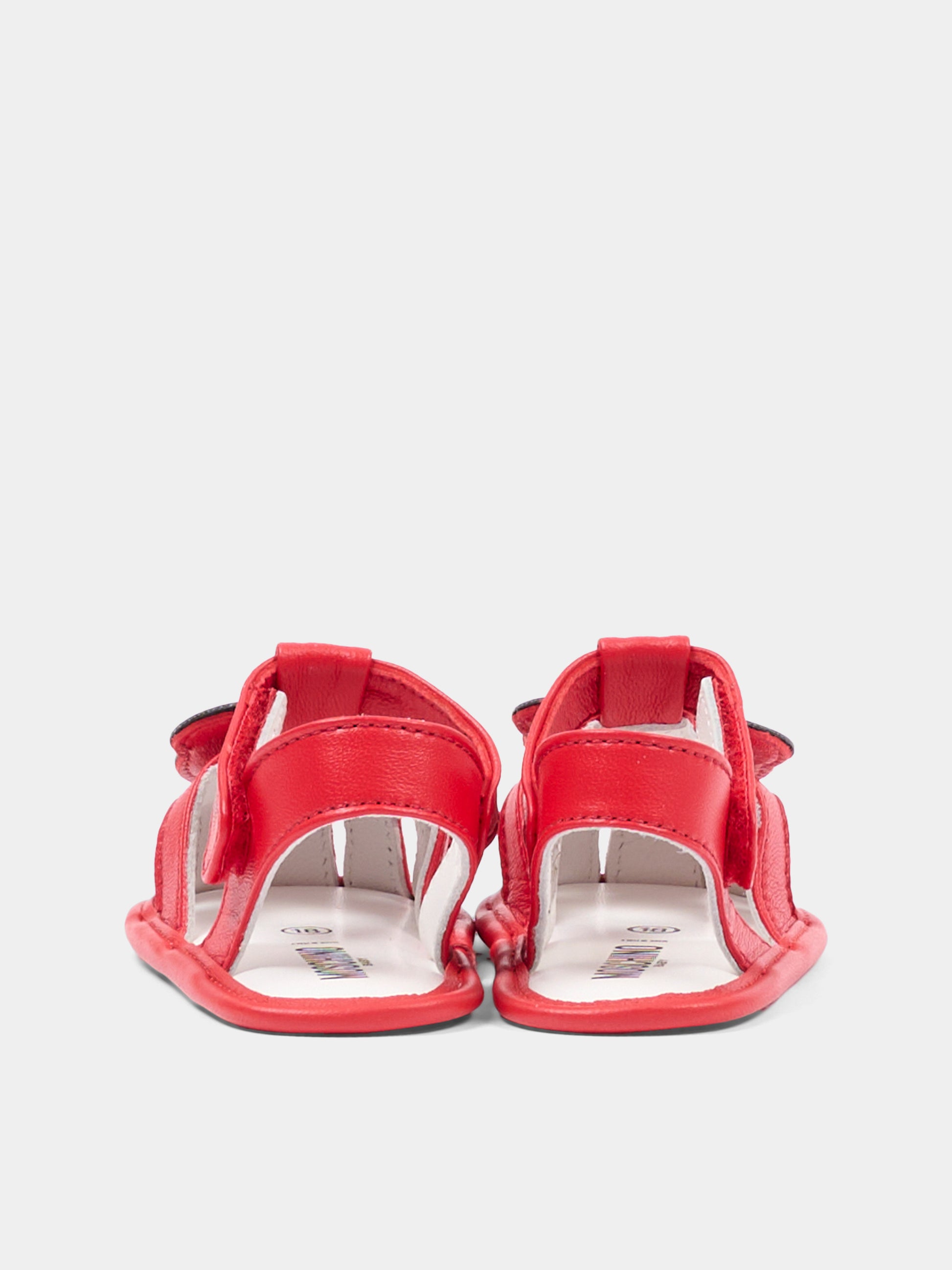 Sandali rossi per neonata con Teddy Bear,Moschino Kids,82881 - VAR5
