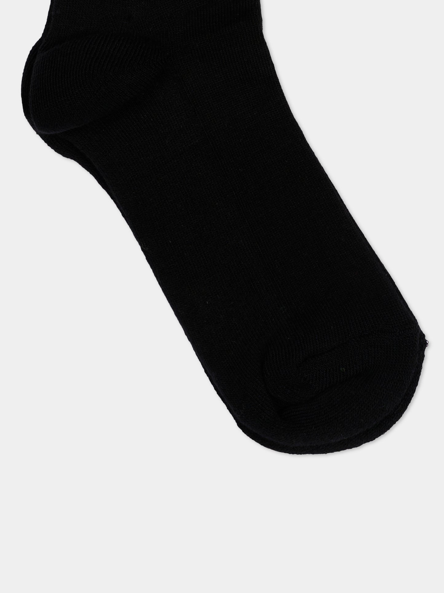 Calzini neri per bambini con smile,Barrow,S6BKJUSO027 110