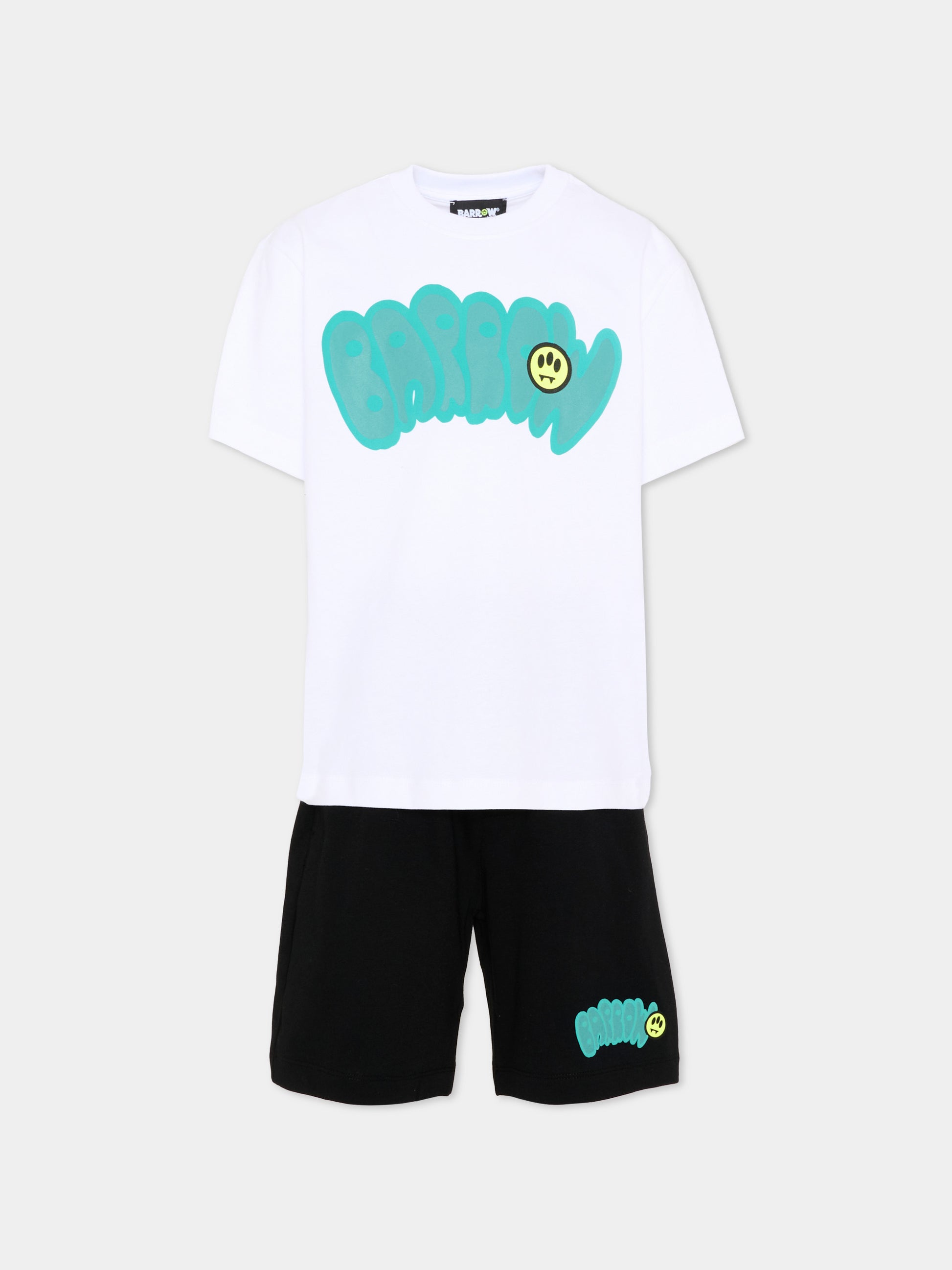 Completo sportivo multicolor per bambino con logo,Barrow,S6BKJUTB032 002/13