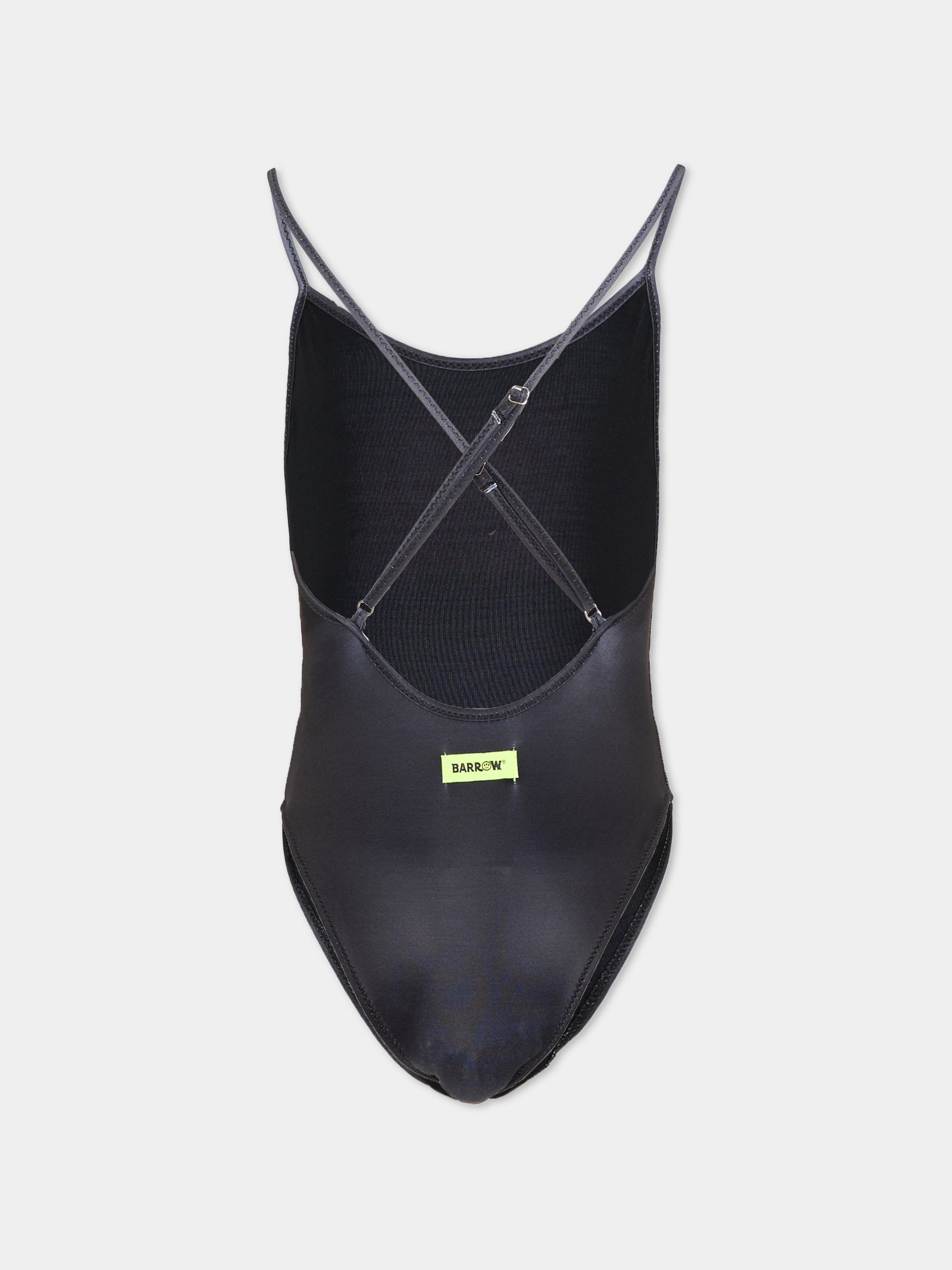 Costume intero nero Barrow per bambina,Barrow,S6BKJGSM237 110