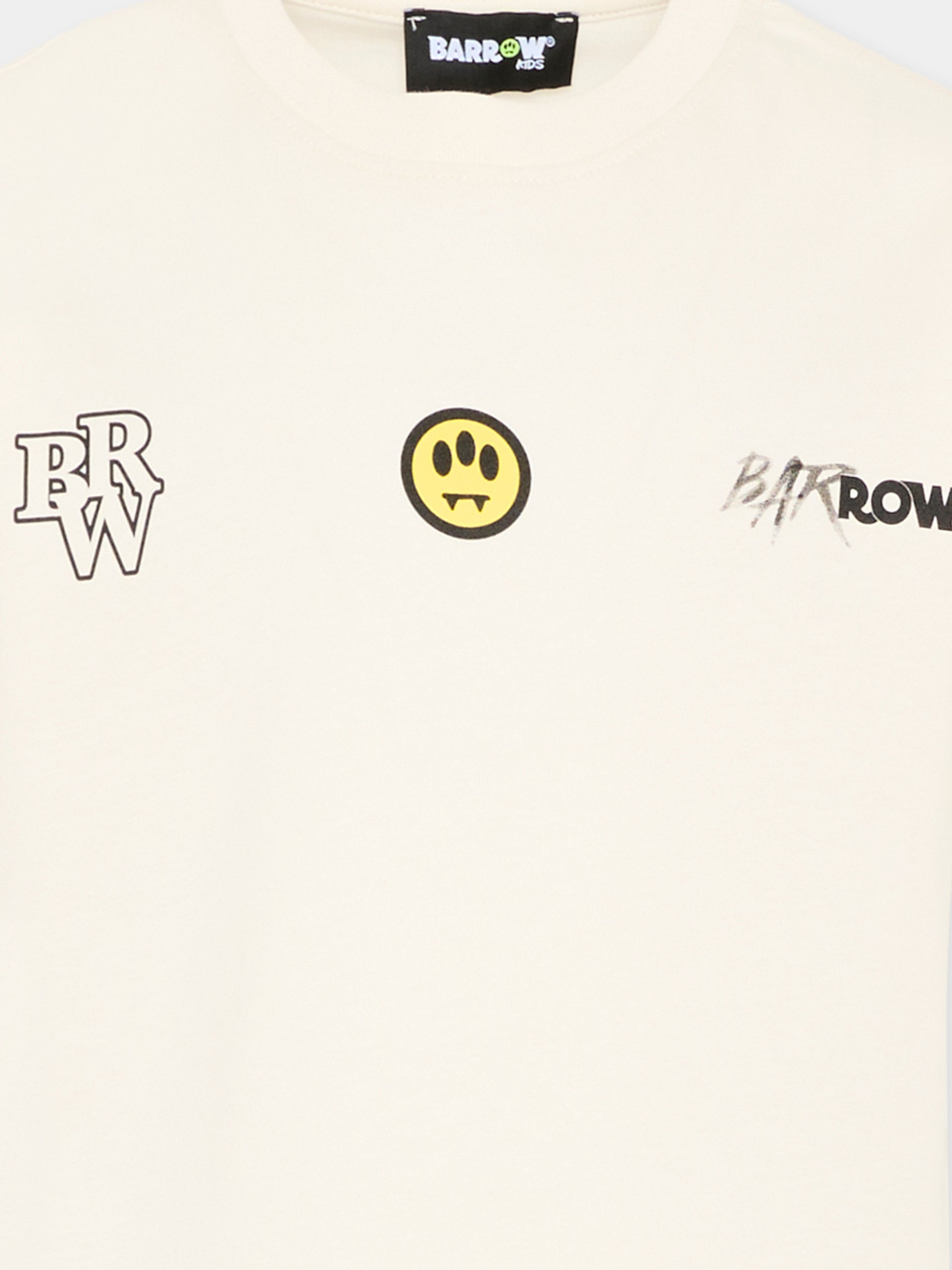 T-Shirt avorio per bambini Barrow Team,Barrow,S6BKJUTH061 013