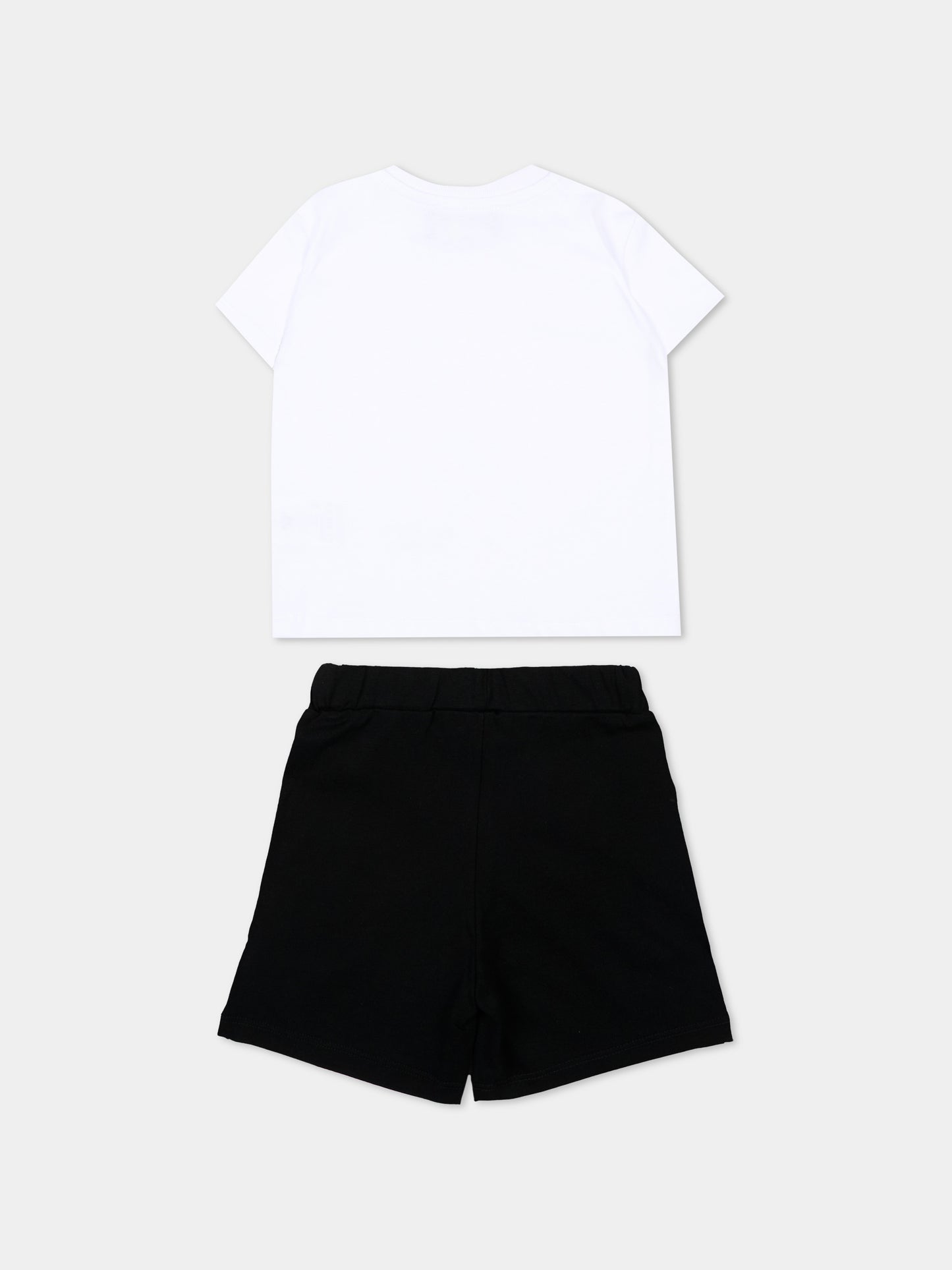 Completo sportivo multicolor per neonato con orsetto,Barrow,S6BKUNTB195 002/13