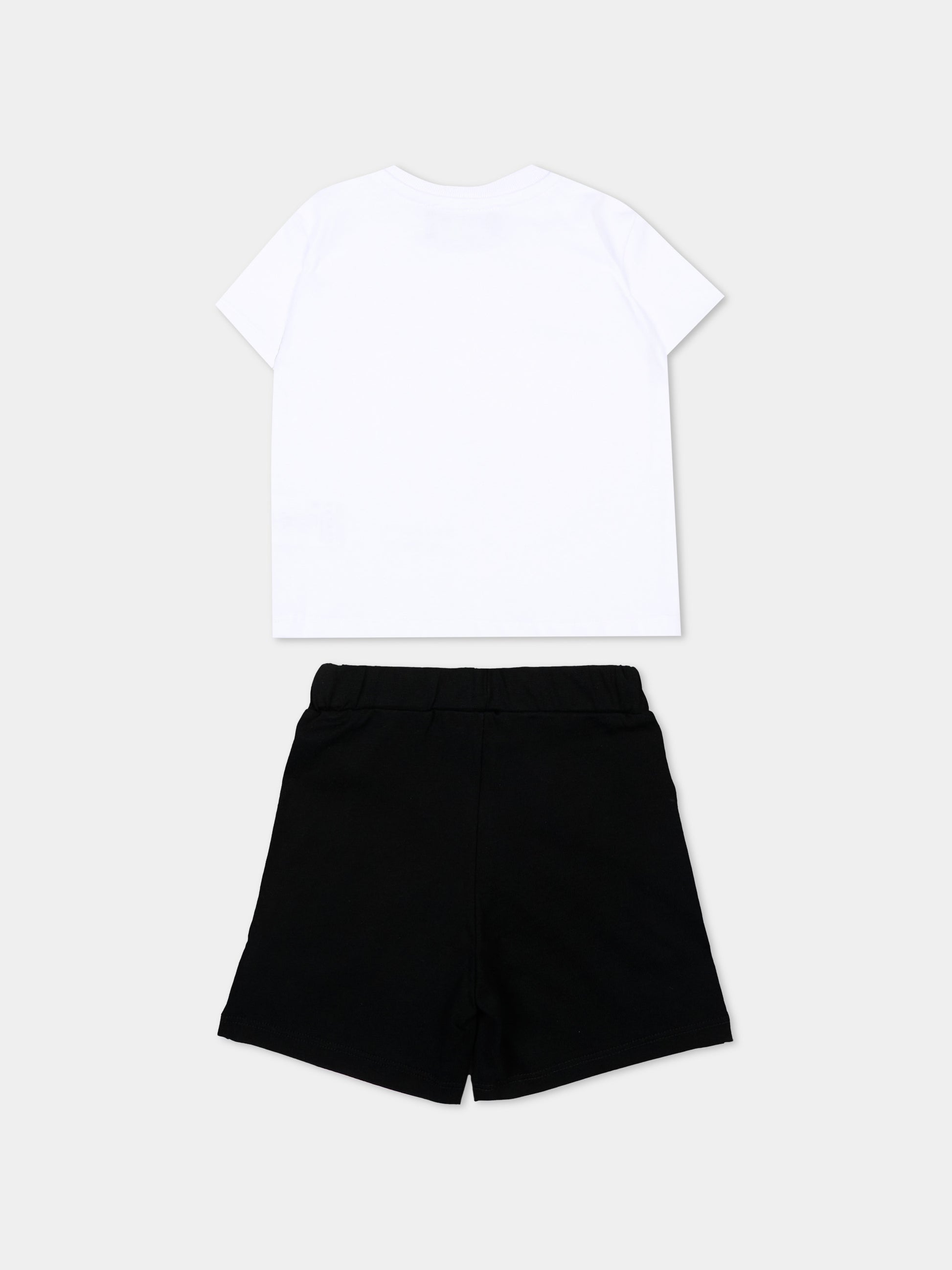 Completo sportivo multicolor per neonato con orsetto,Barrow,S6BKUNTB195 002/13