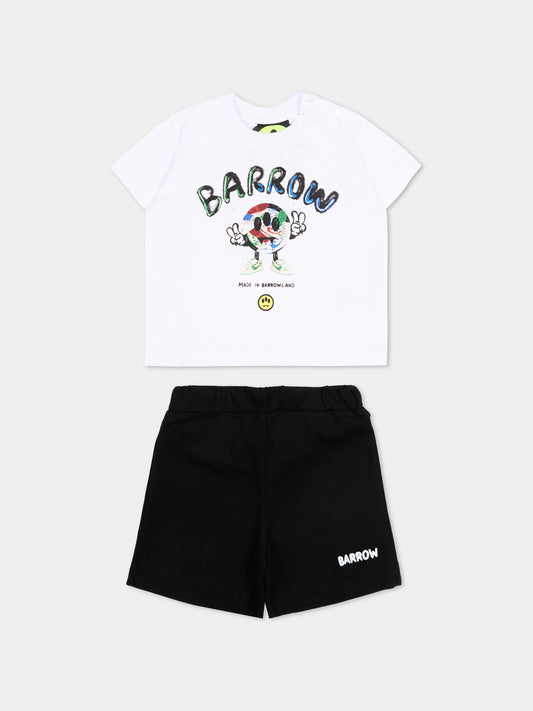 Completo sportivo multicolor per neonato con smile,Barrow,S6BKUNTB196 002/13