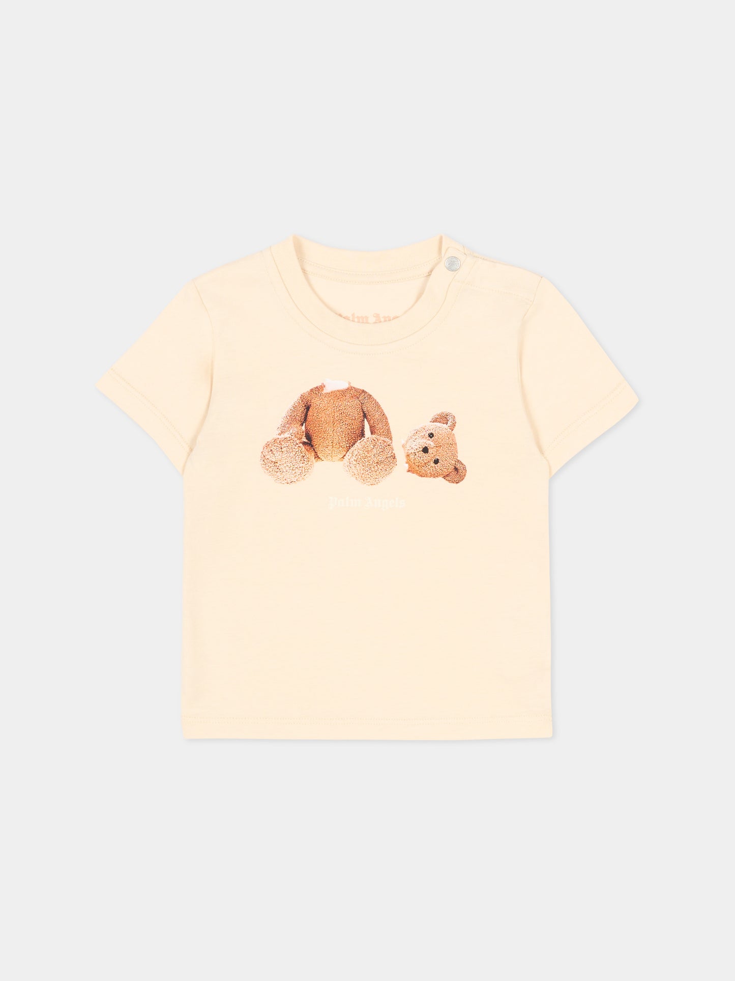 T-Shirt multicolor per neonati con Teddy Bear,Palm Angels,PB2X01AS26JER001 INT13