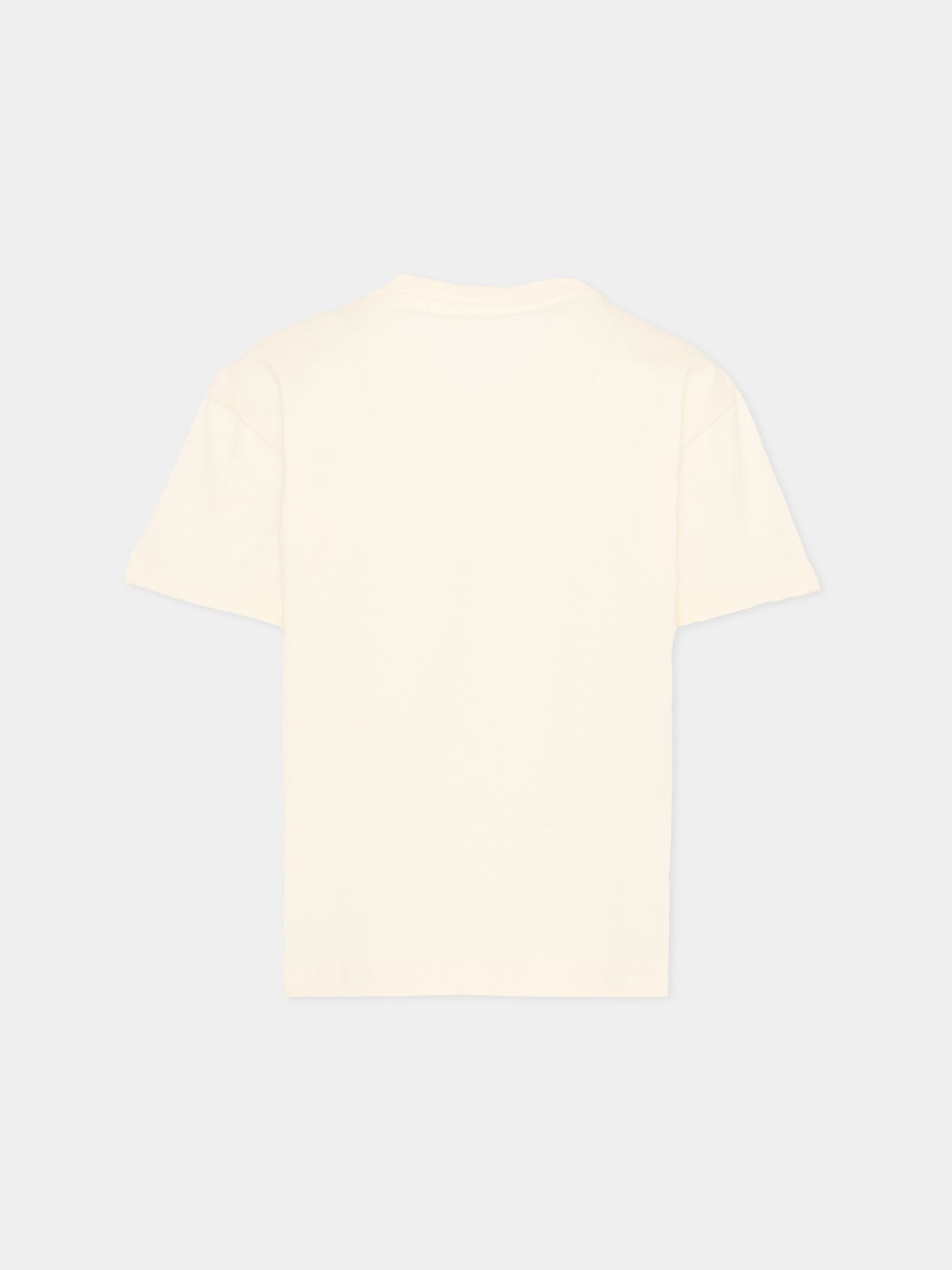 T-Shirt avorio per bambino con Teddy Bear,Palm Angels,PBAA003S26JER005 002