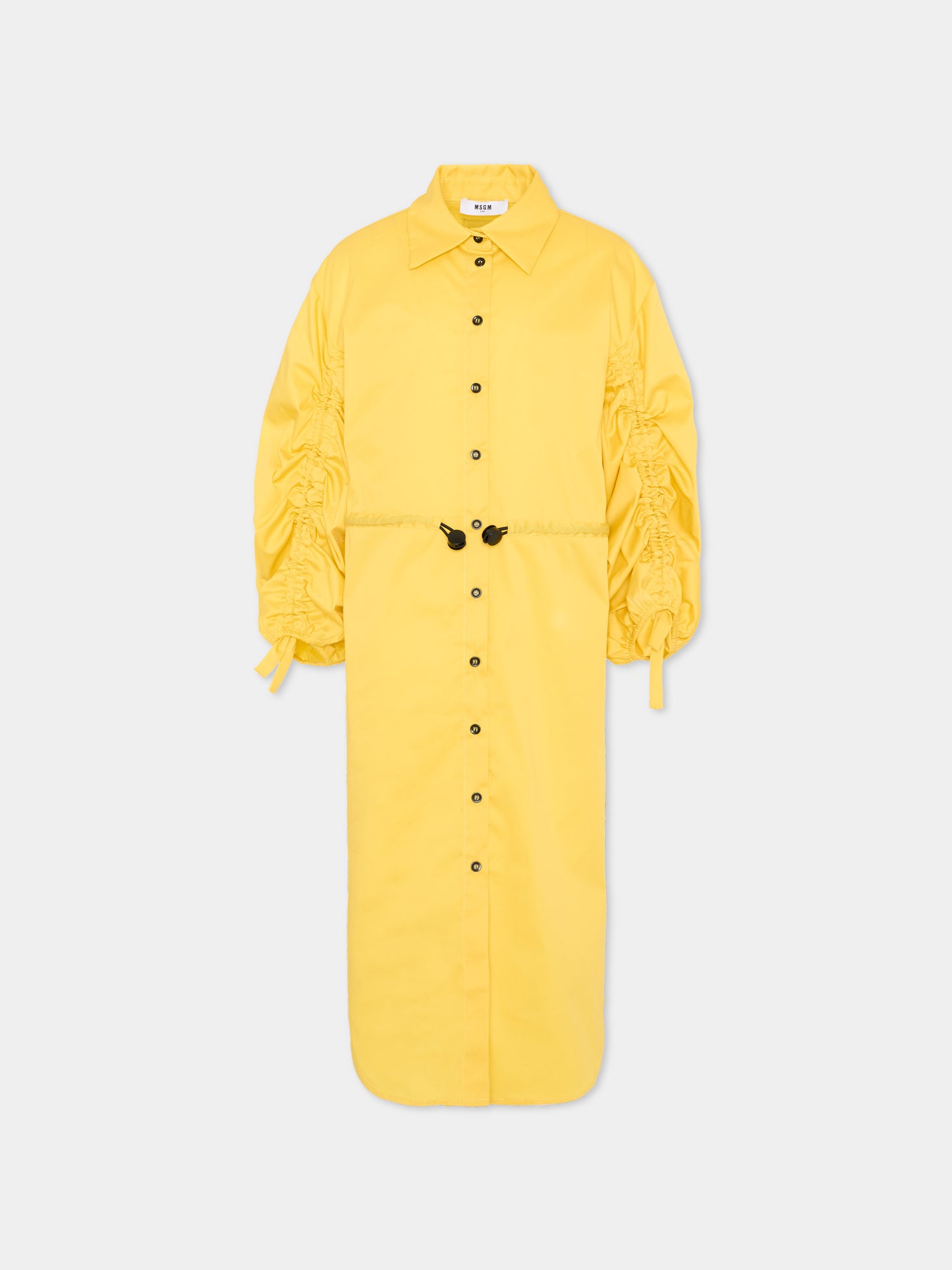 Vestito giallo per bambina,Msgm Kids,S6MSJGDR083 MS009