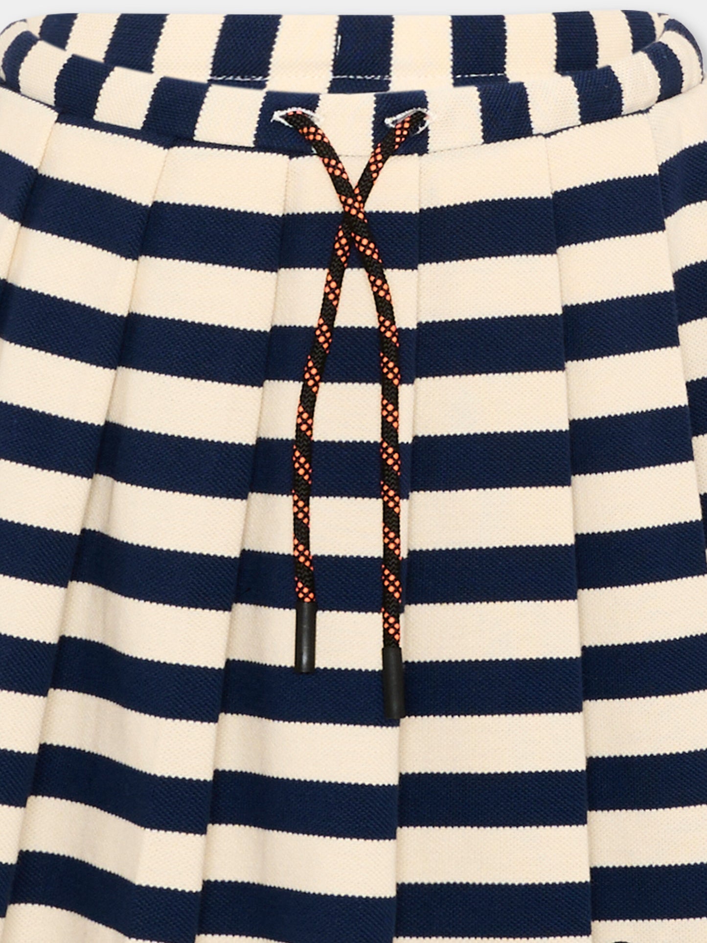 Gonna blu a righe per bambina,Msgm Kids,S6MSJGSK185 MS072