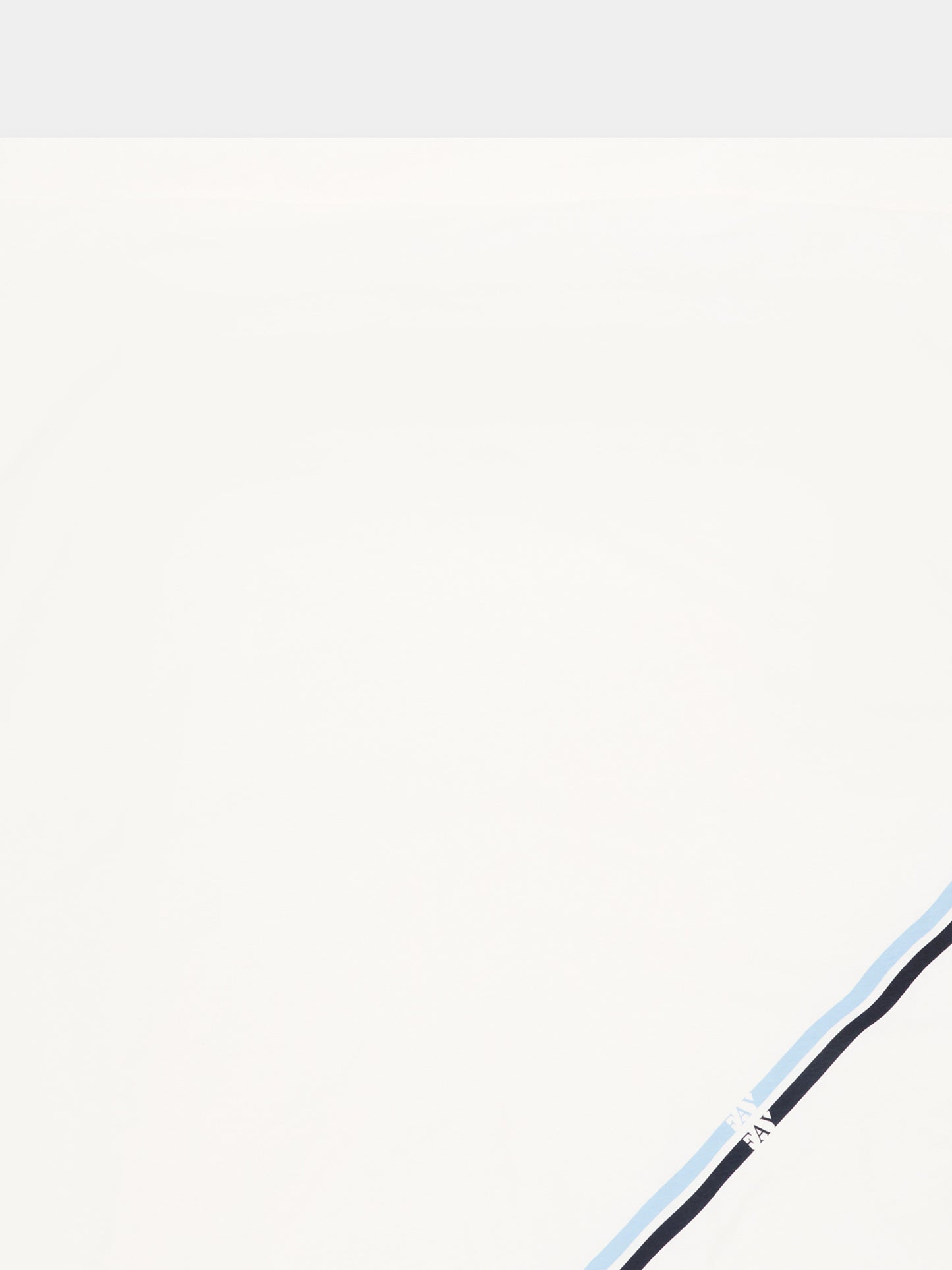 Coperta avorio per neonato con logo,Fay Kids,FY0500 Z3708 101BL