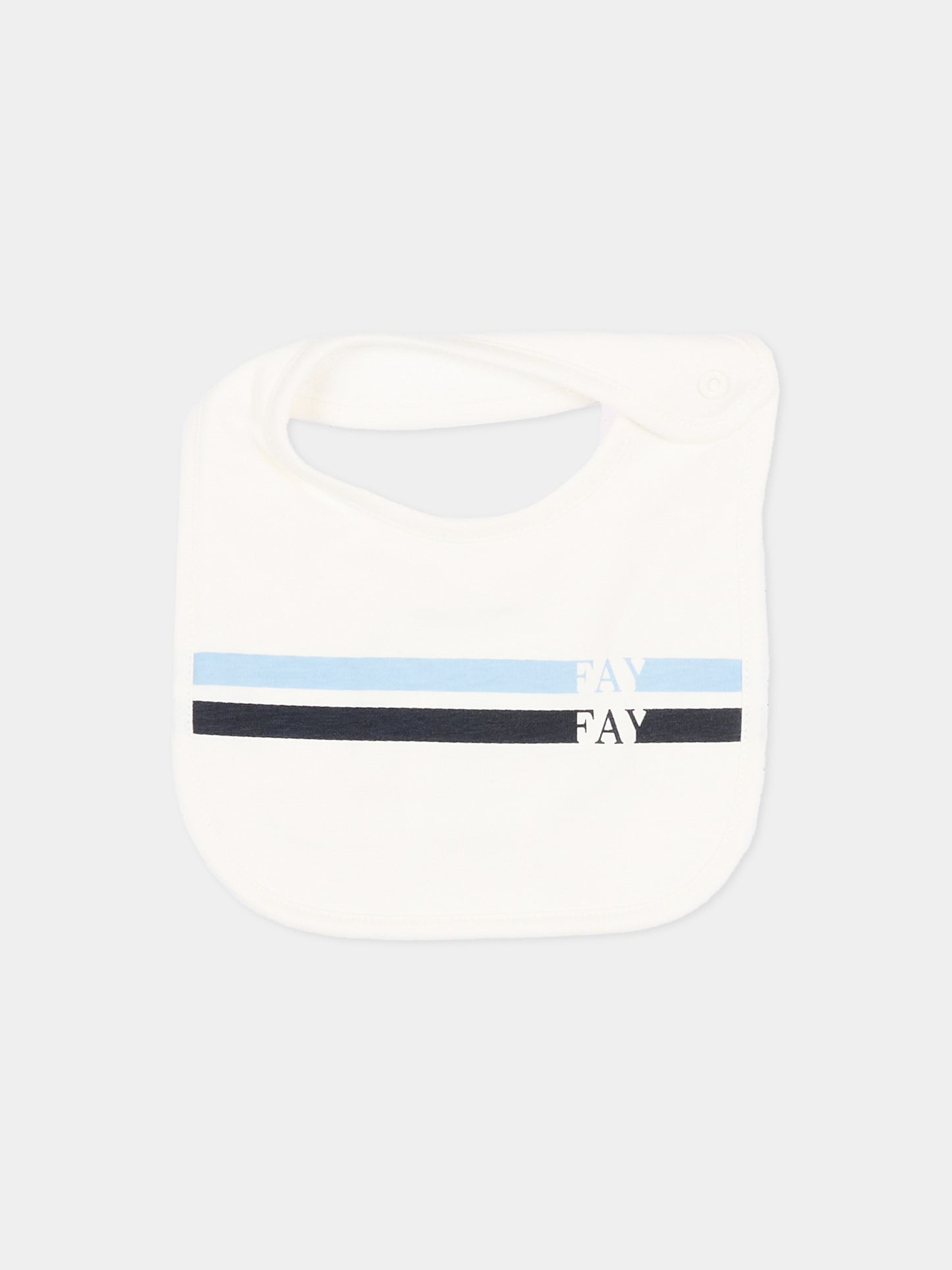 Set tutina avorio per neonato con logo,Fay Kids,FYB510 Z3708 101BL