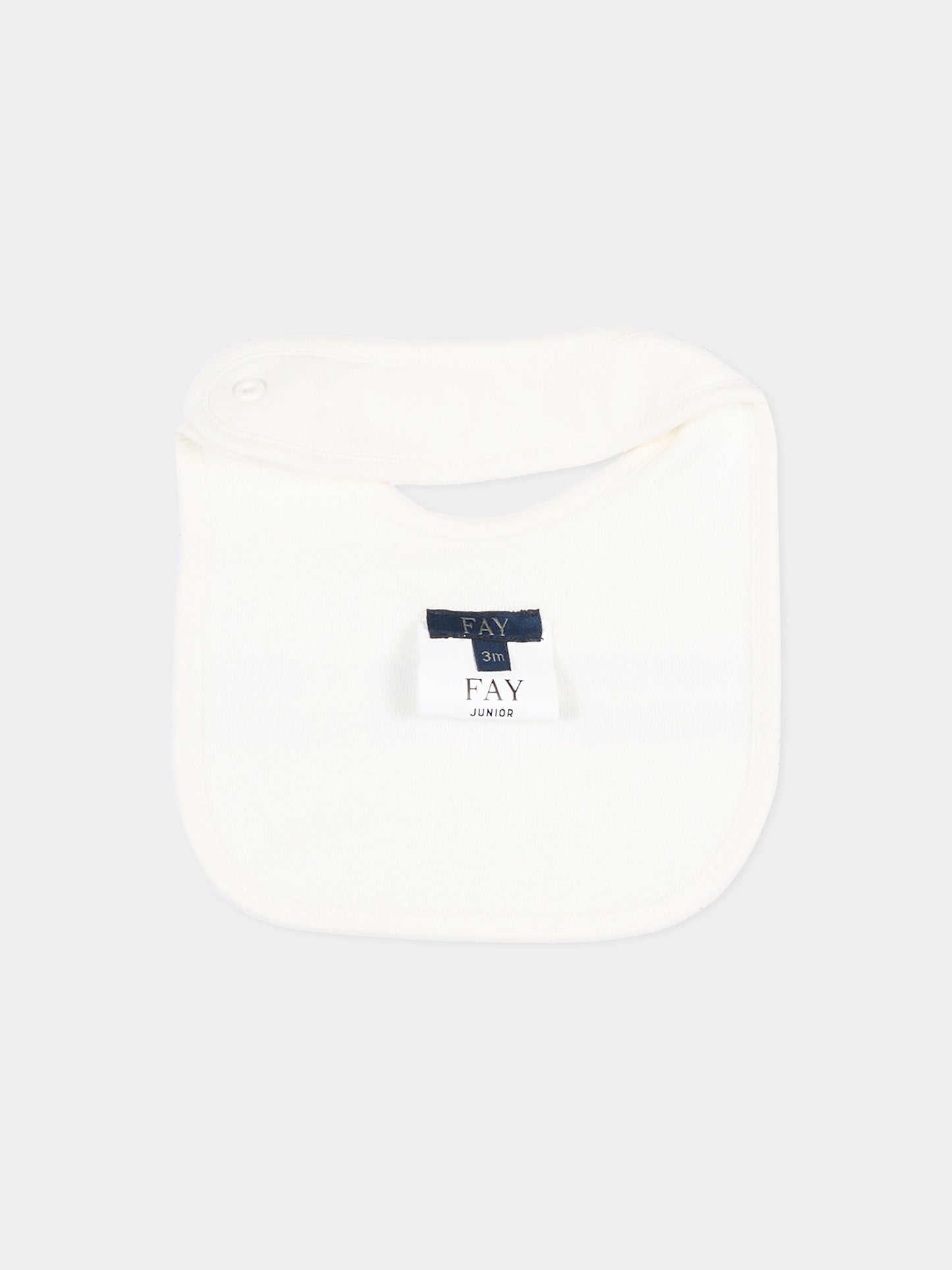 Set tutina avorio per neonato con logo,Fay Kids,FYB510 Z3708 101BL