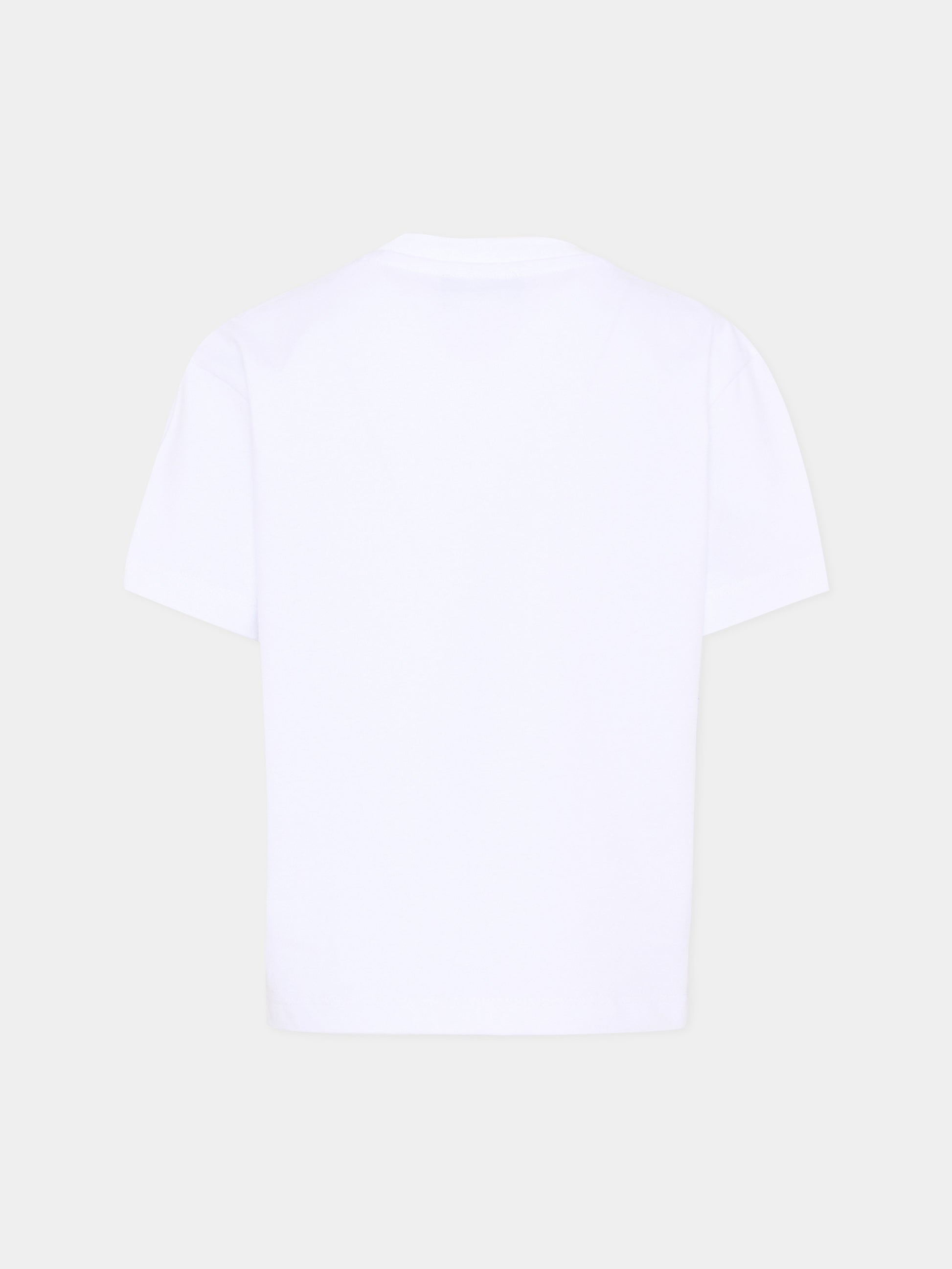 T-Shirt bianca per bambino con smiley,Barrow,S6BKJUTH094 002