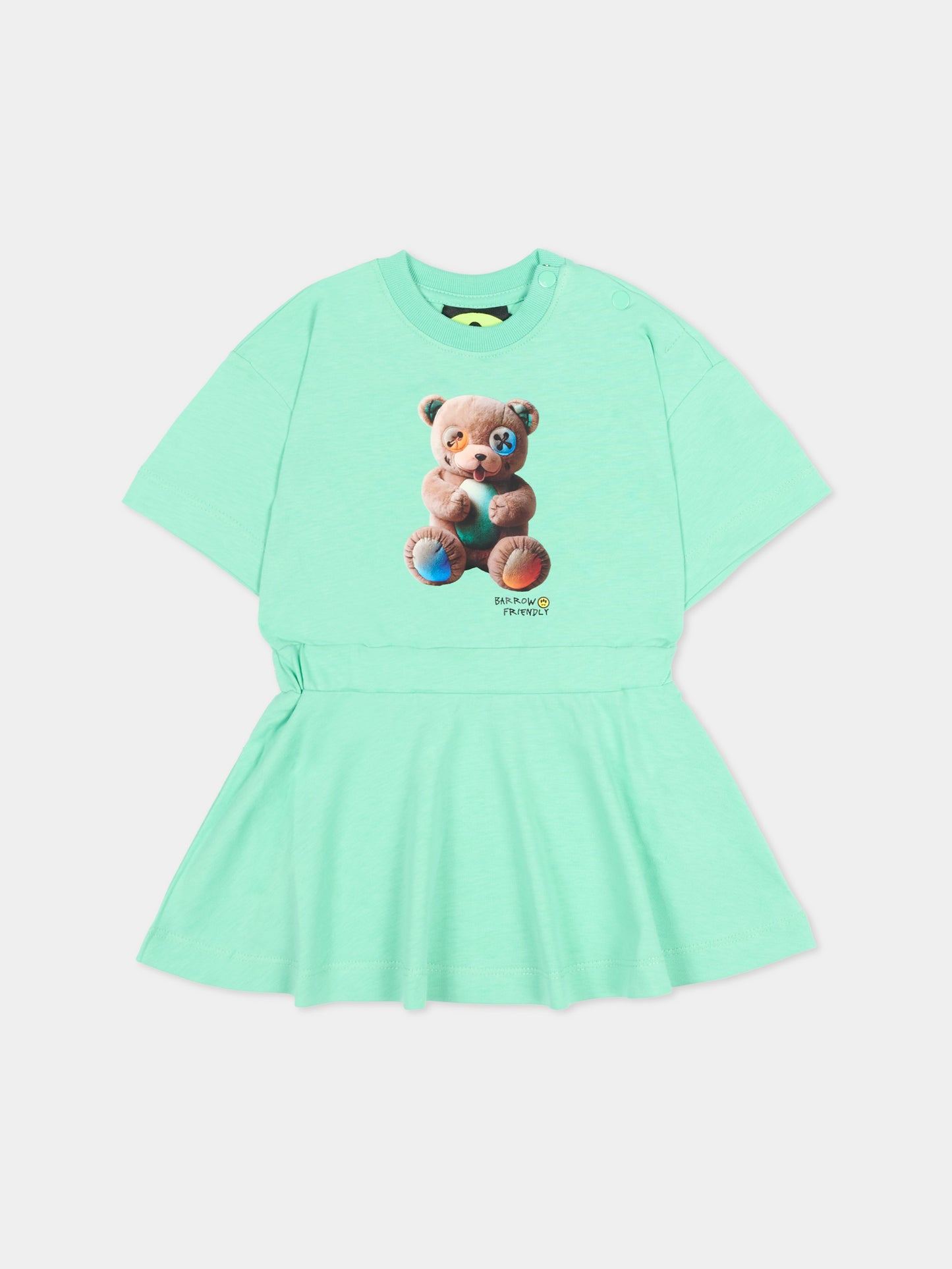 Vestito verde per neonata con Teddy Bear,Barrow,S6BKNGDR206 087